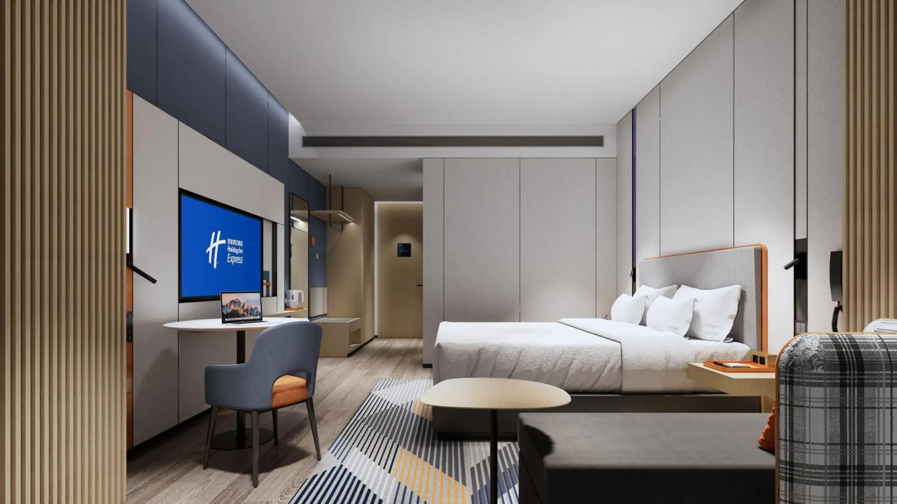 Bed in Holiday Inn Express Suzhou East Taihu by IHG Bed in Holiday Inn Express Suzhou East Taihu by IHG