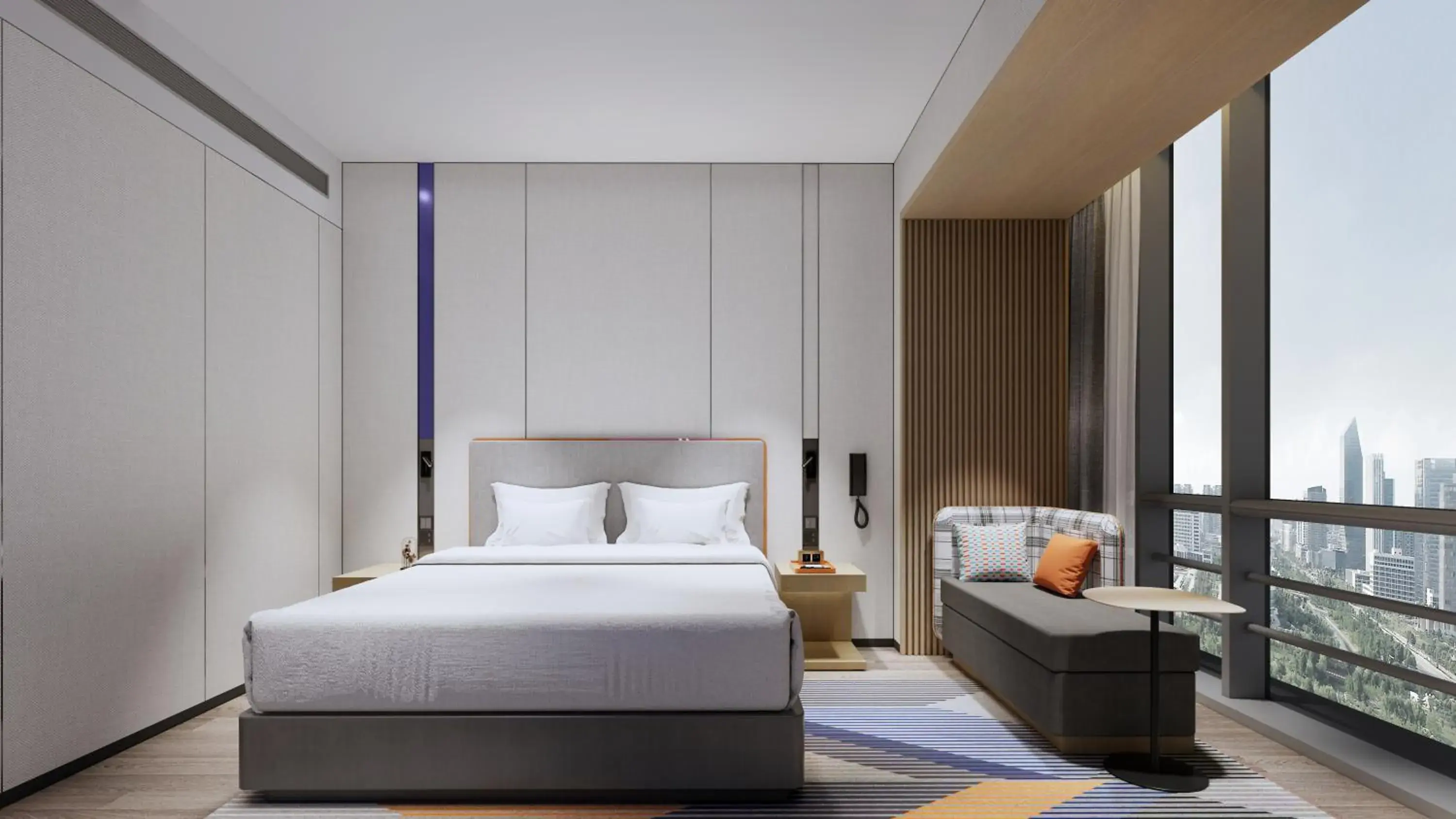 Bed in Holiday Inn Express Suzhou East Taihu by IHG Bed in Holiday Inn Express Suzhou East Taihu by IHG