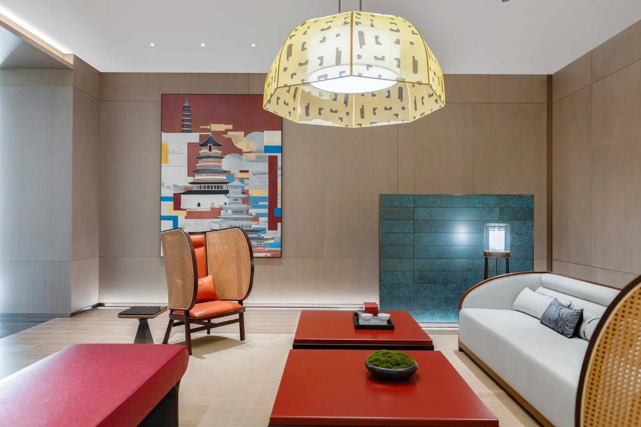 Property building, Bed in Holiday Inn Express Hangzhou Jiangnan by IHG