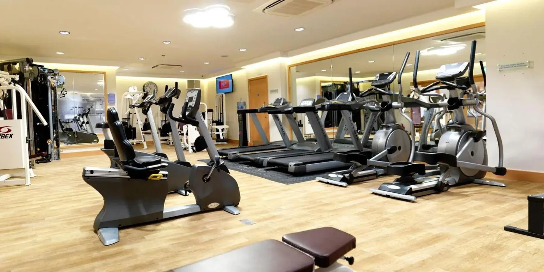 Fitness centre/facilities in Crowne Plaza Nottingham by IHG Fitness centre/facilities in Crowne Plaza Nottingham by IHG