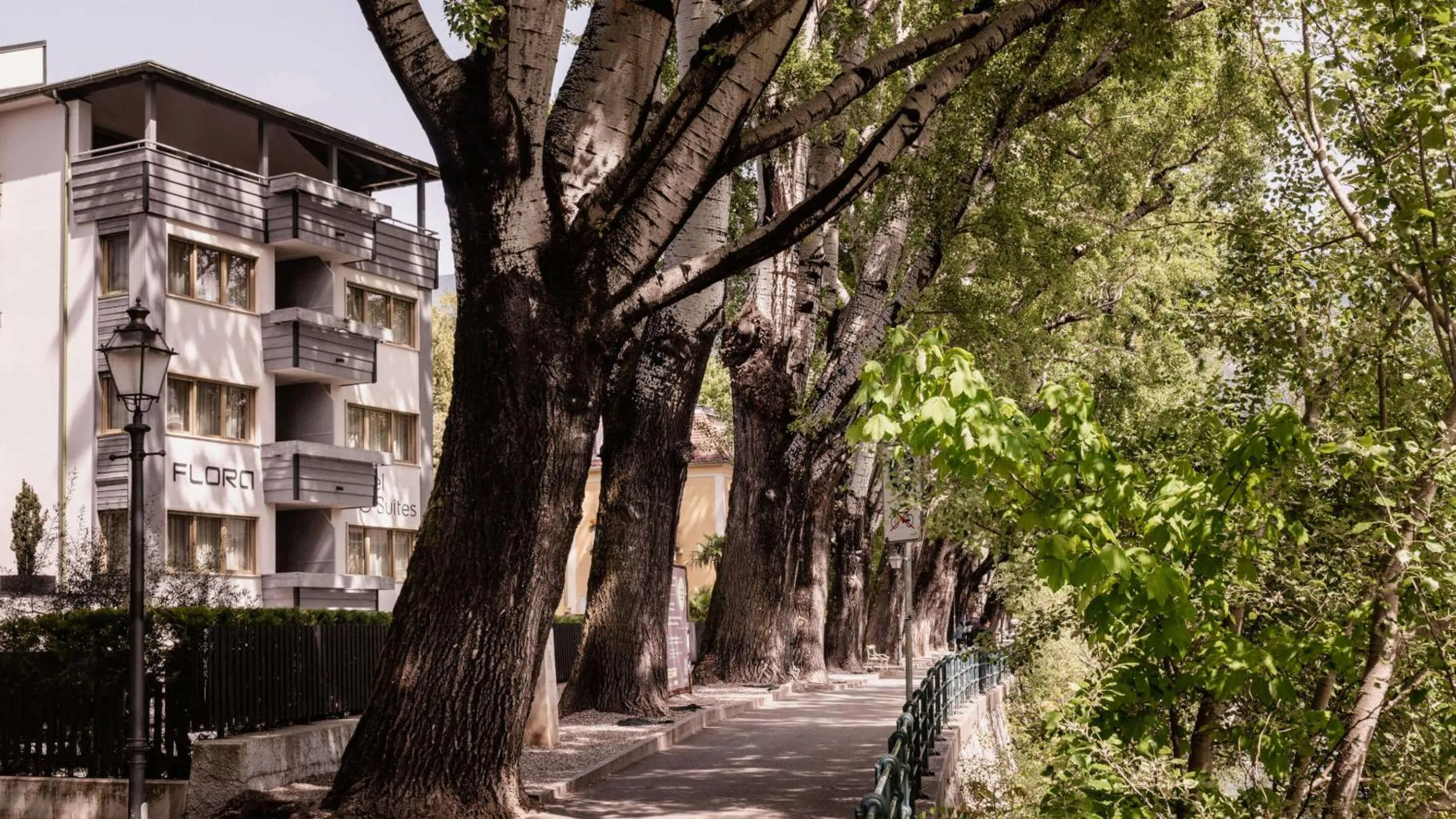 Property building in Flora Hotel & Suites