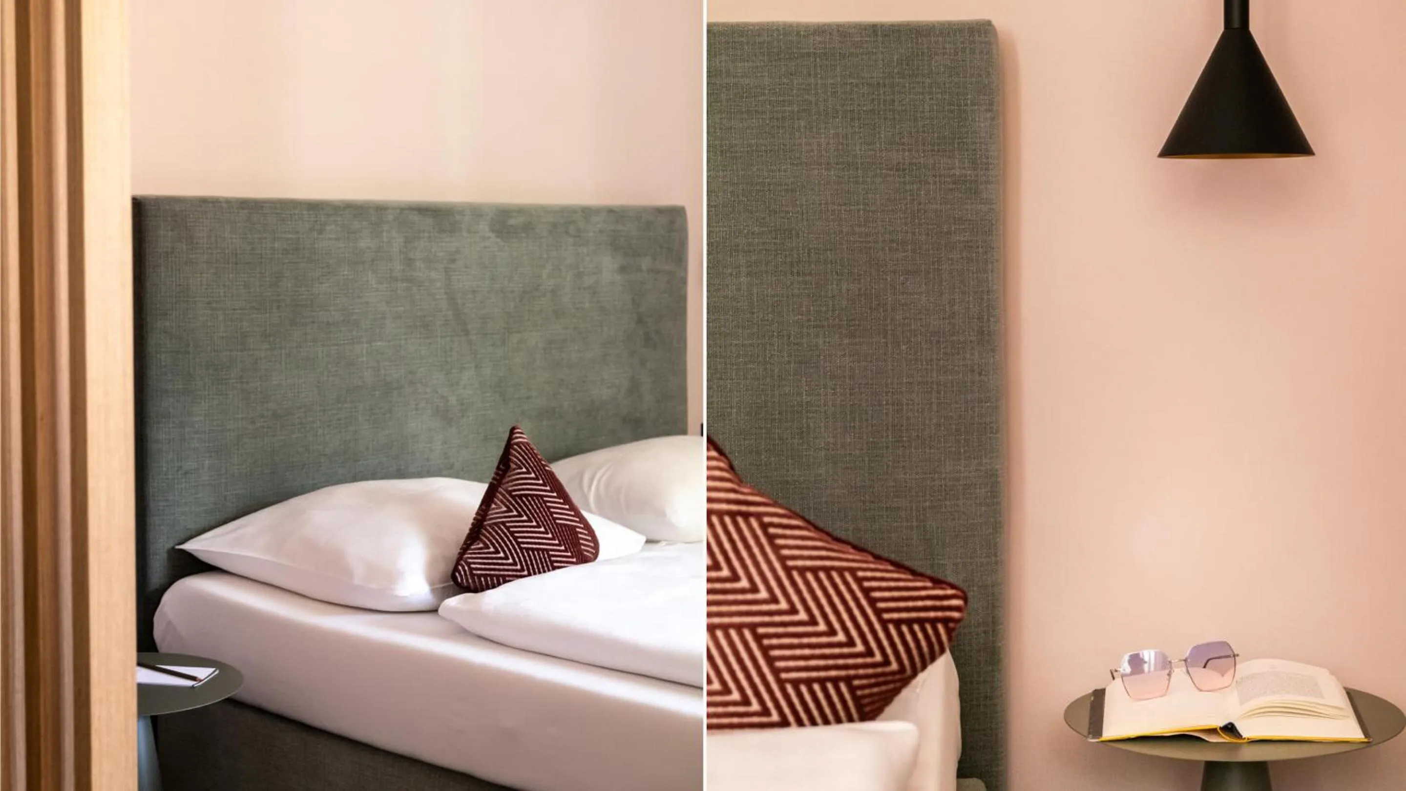 Bed in Flora Hotel & Suites