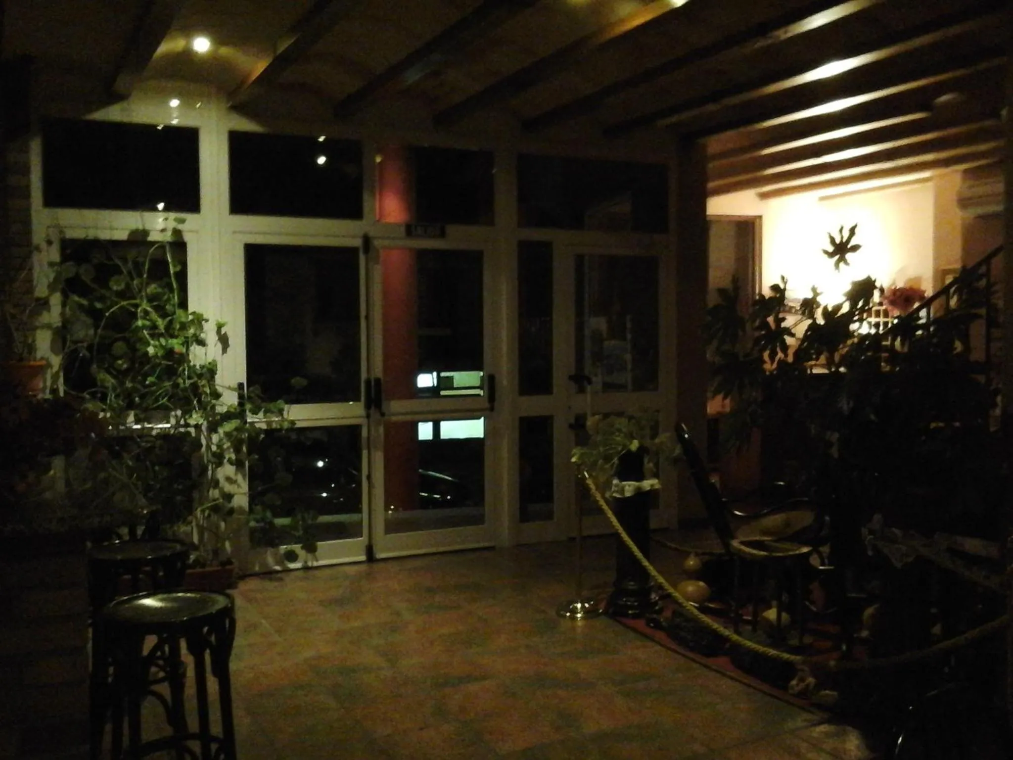 Night in Hostal Piñera