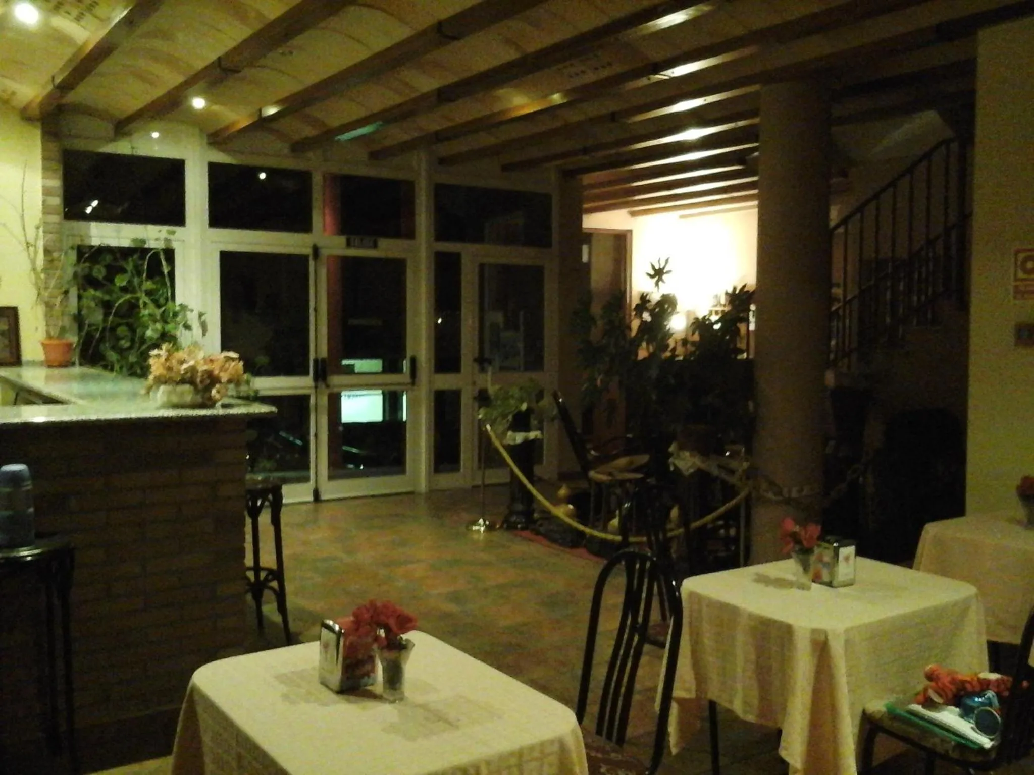 Lobby or reception in Hostal Piñera