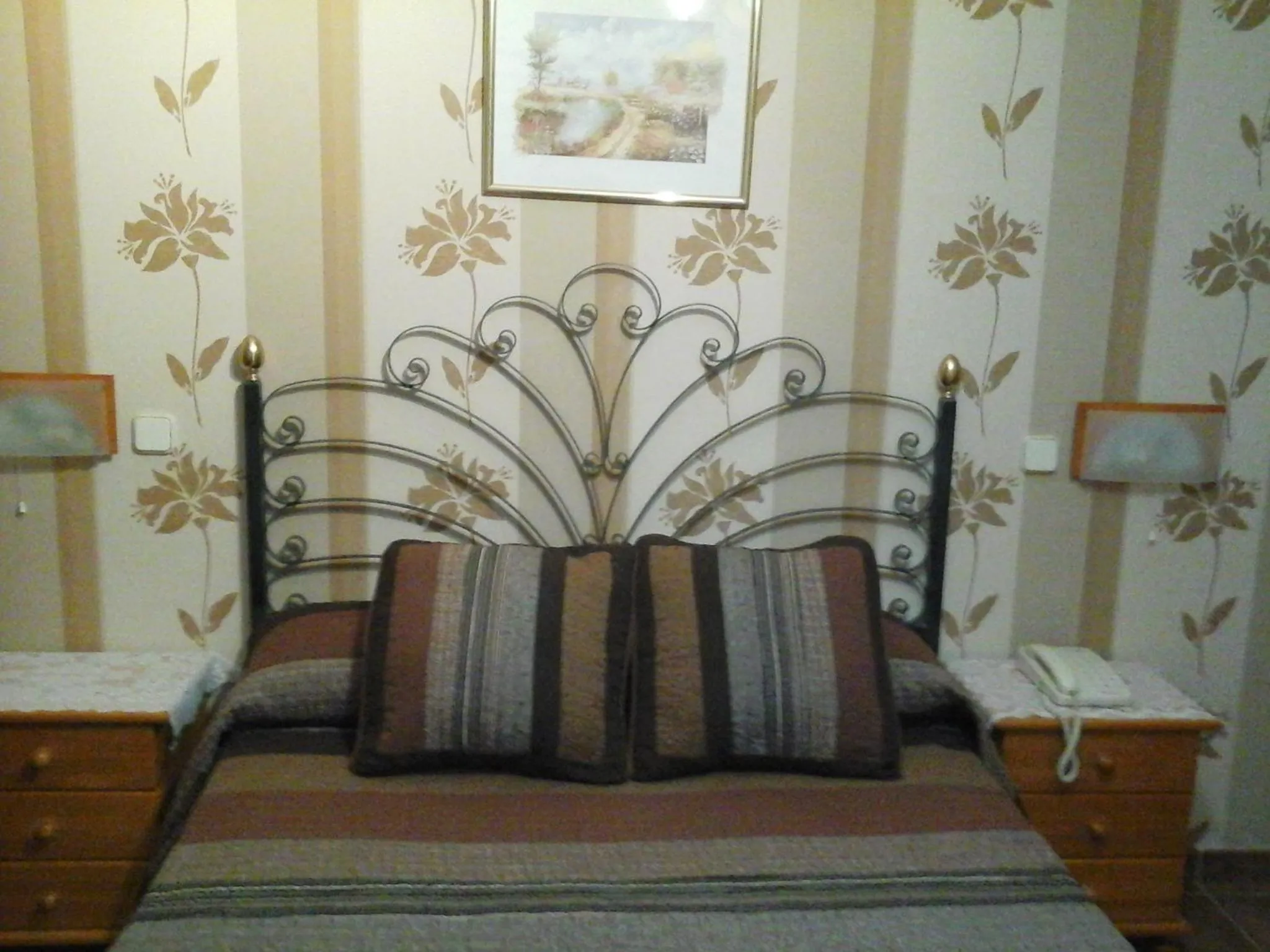 Bed in Hostal Piñera