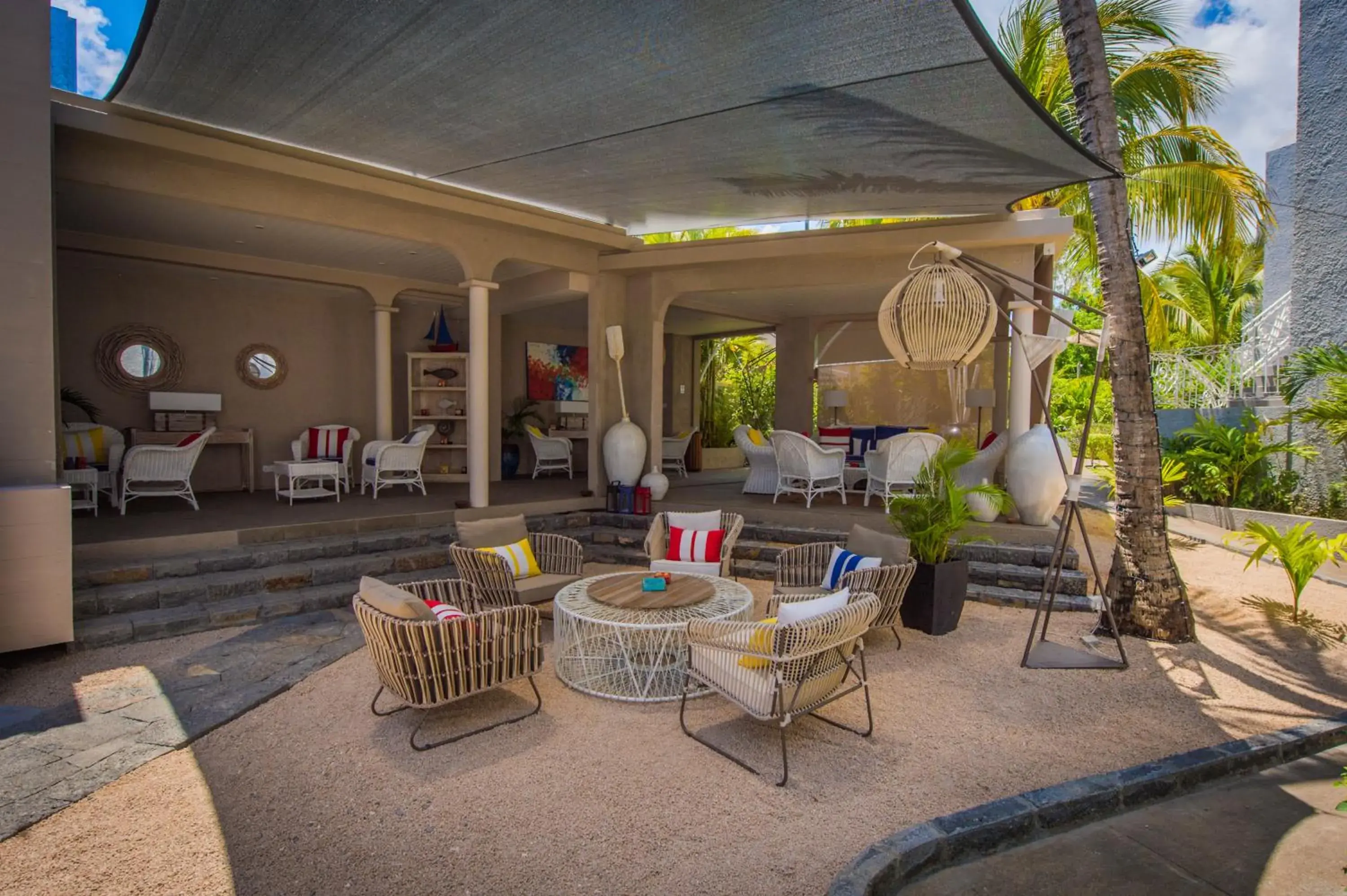 Lounge or bar in Voile Bleue Boutique Hotel Lounge or bar in Voile Bleue Boutique Hotel