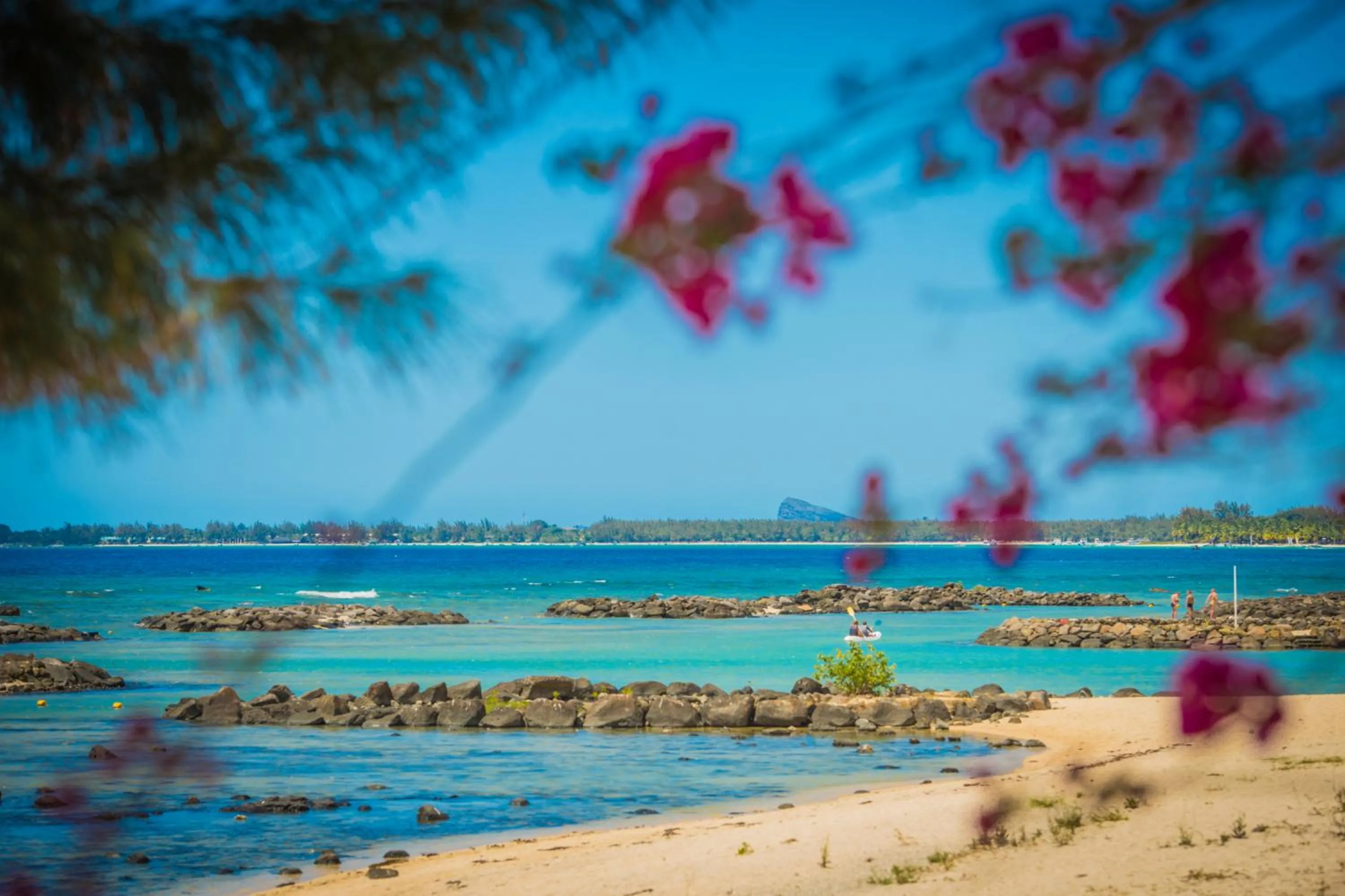 Beach in Voile Bleue Boutique Hotel