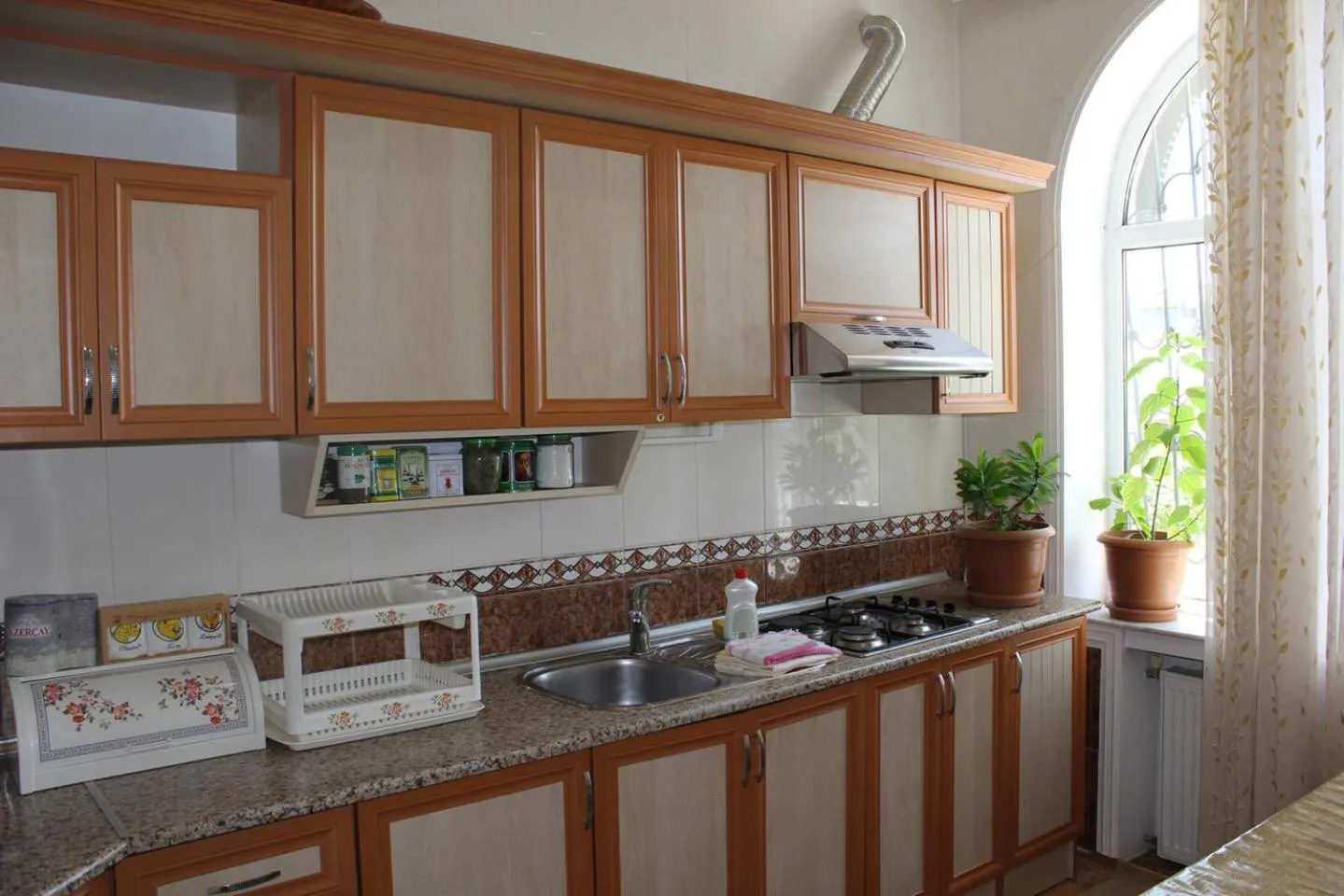 Communal kitchen in Hasanovs Villa