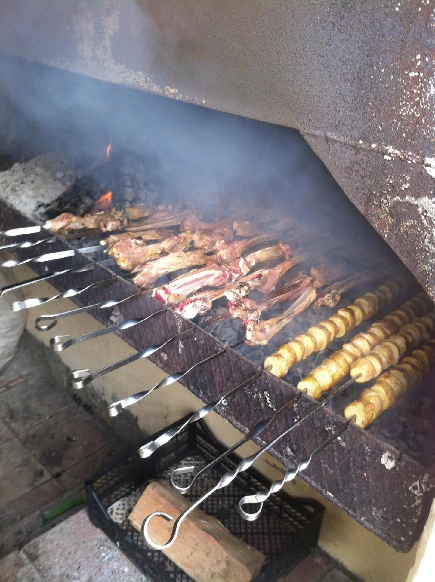 Lunch in Hasanovs Villa