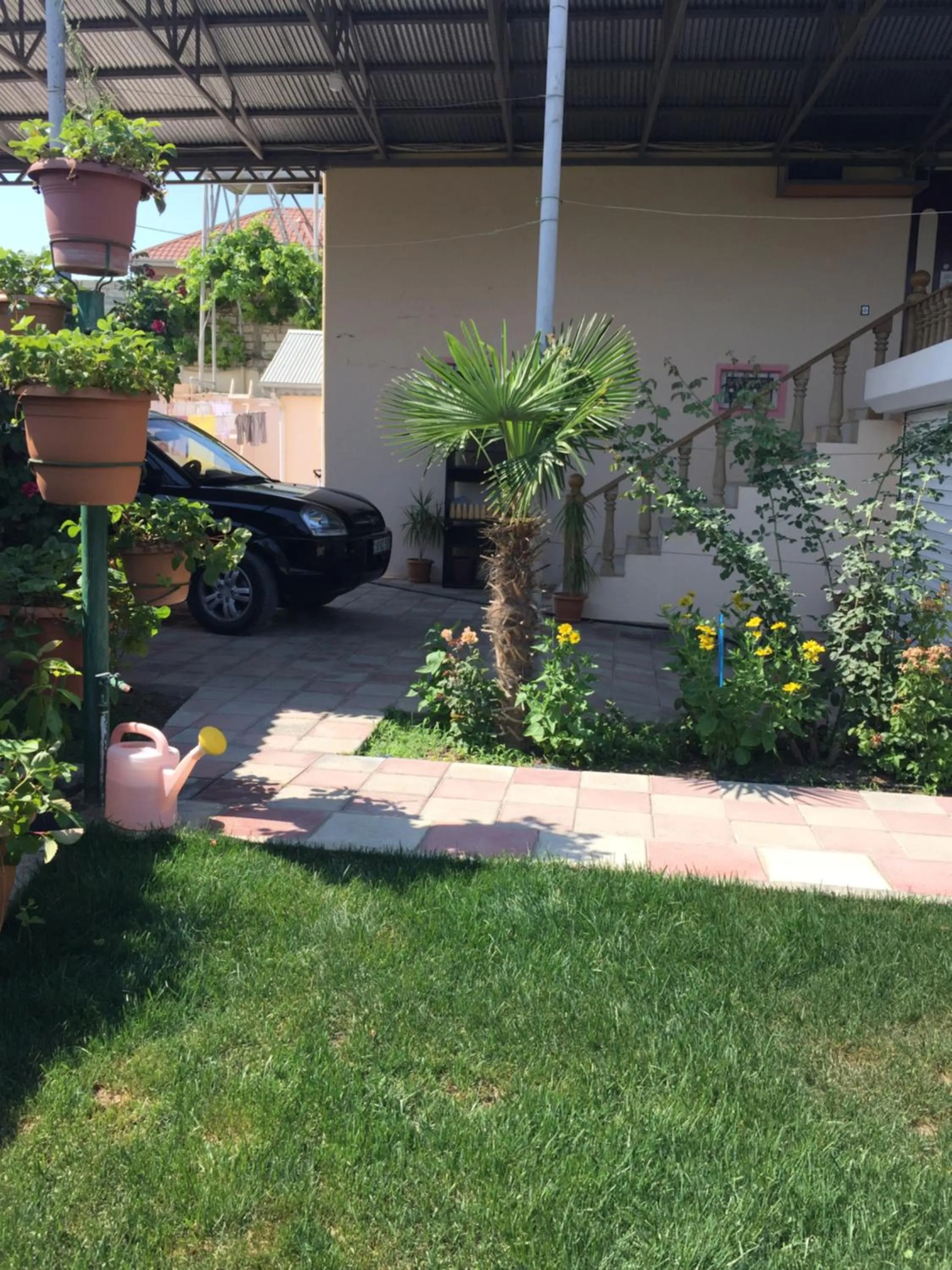 Facade/entrance in Hasanovs Villa