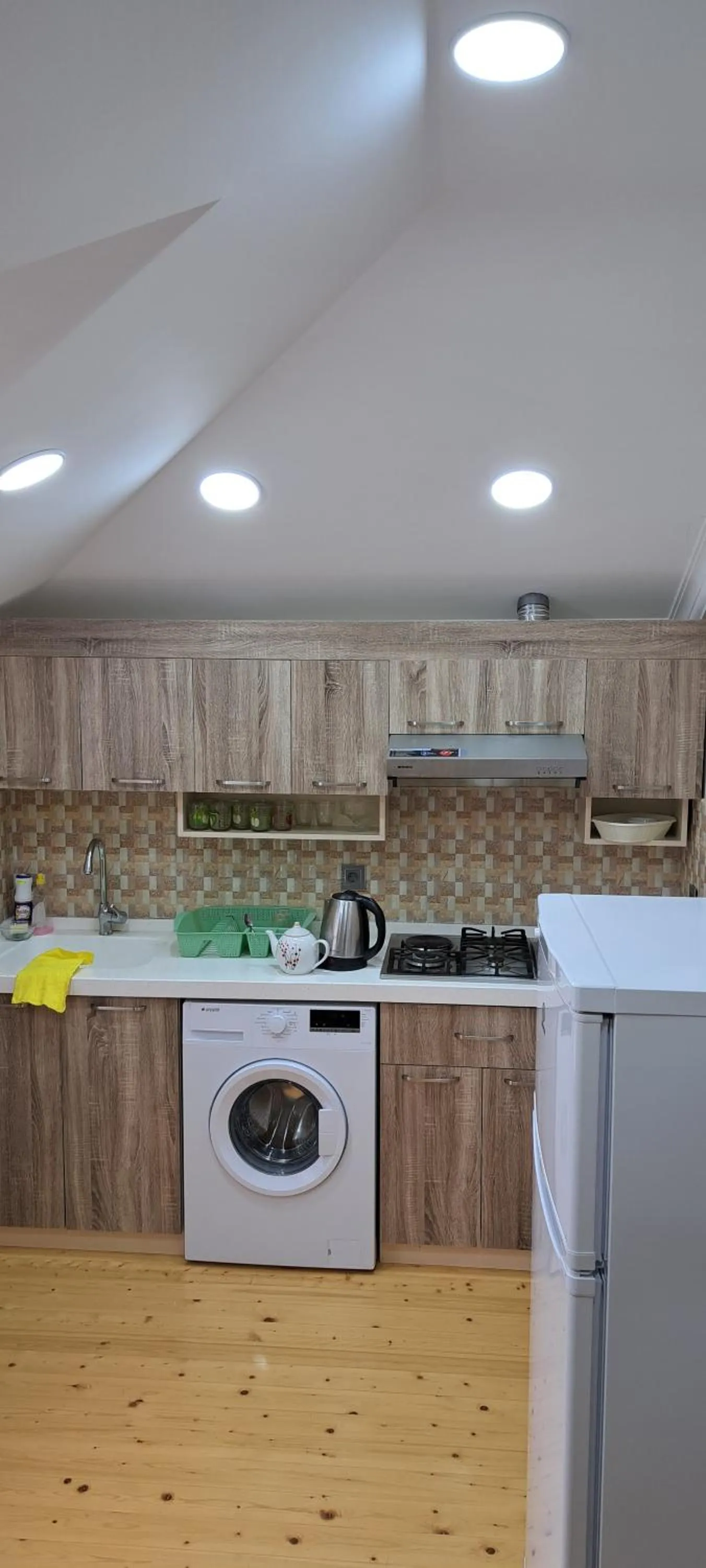 Kitchen or kitchenette in Hasanovs Villa