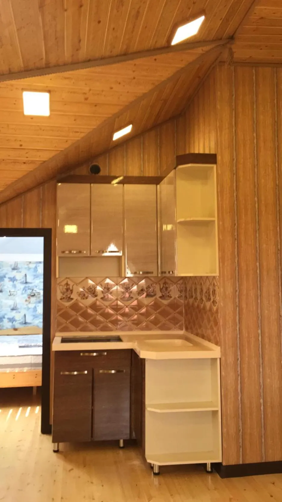 Kitchen or kitchenette in Hasanovs Villa