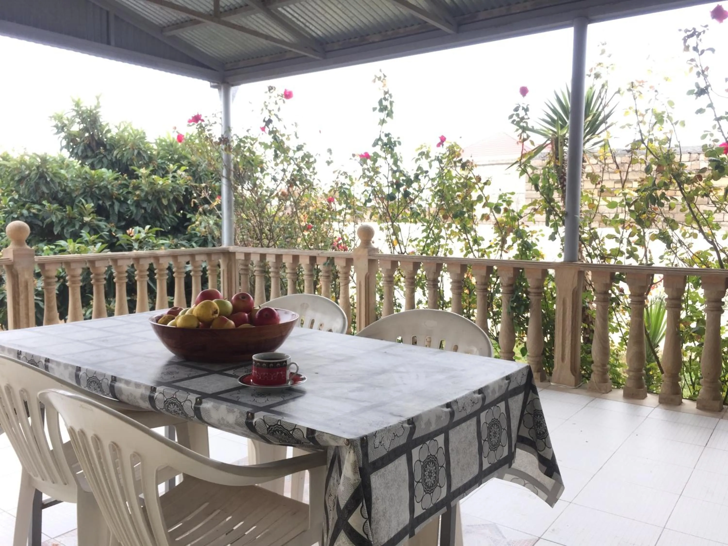 Balcony/Terrace in Hasanovs Villa