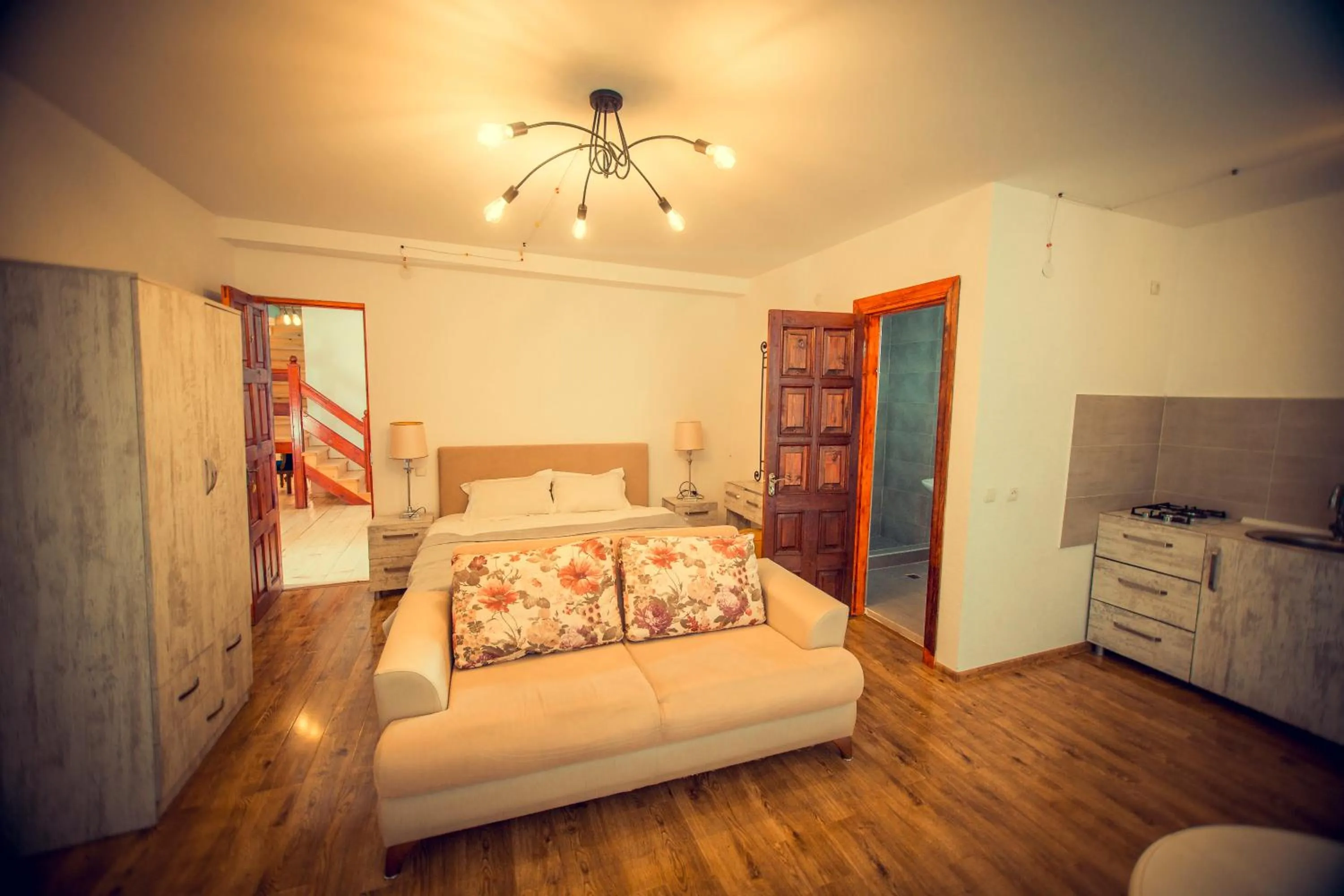 Decorative detail, Bed in Boutique Hotel Shale