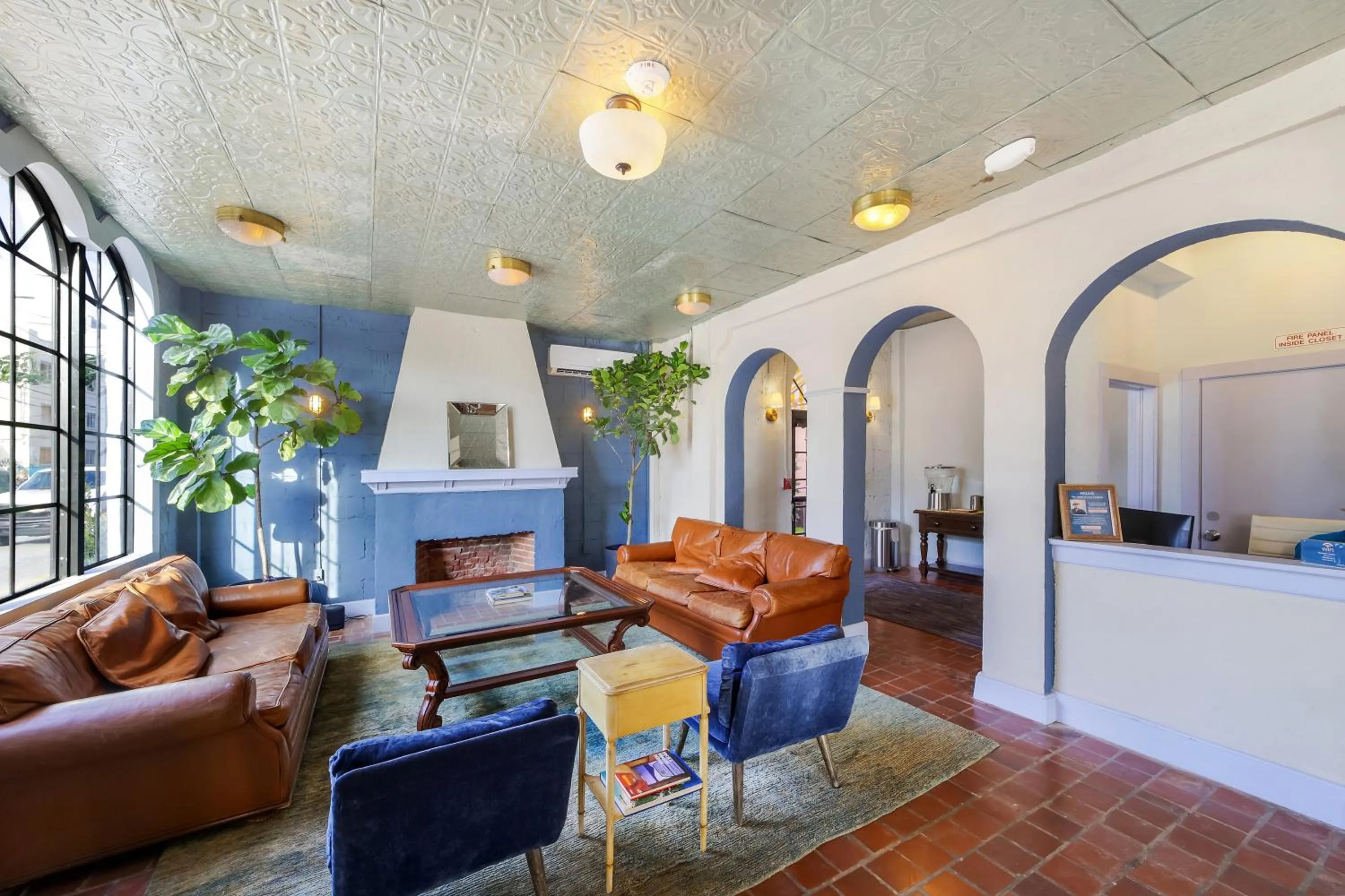 Lobby or reception in Tower Hotel Little Havana