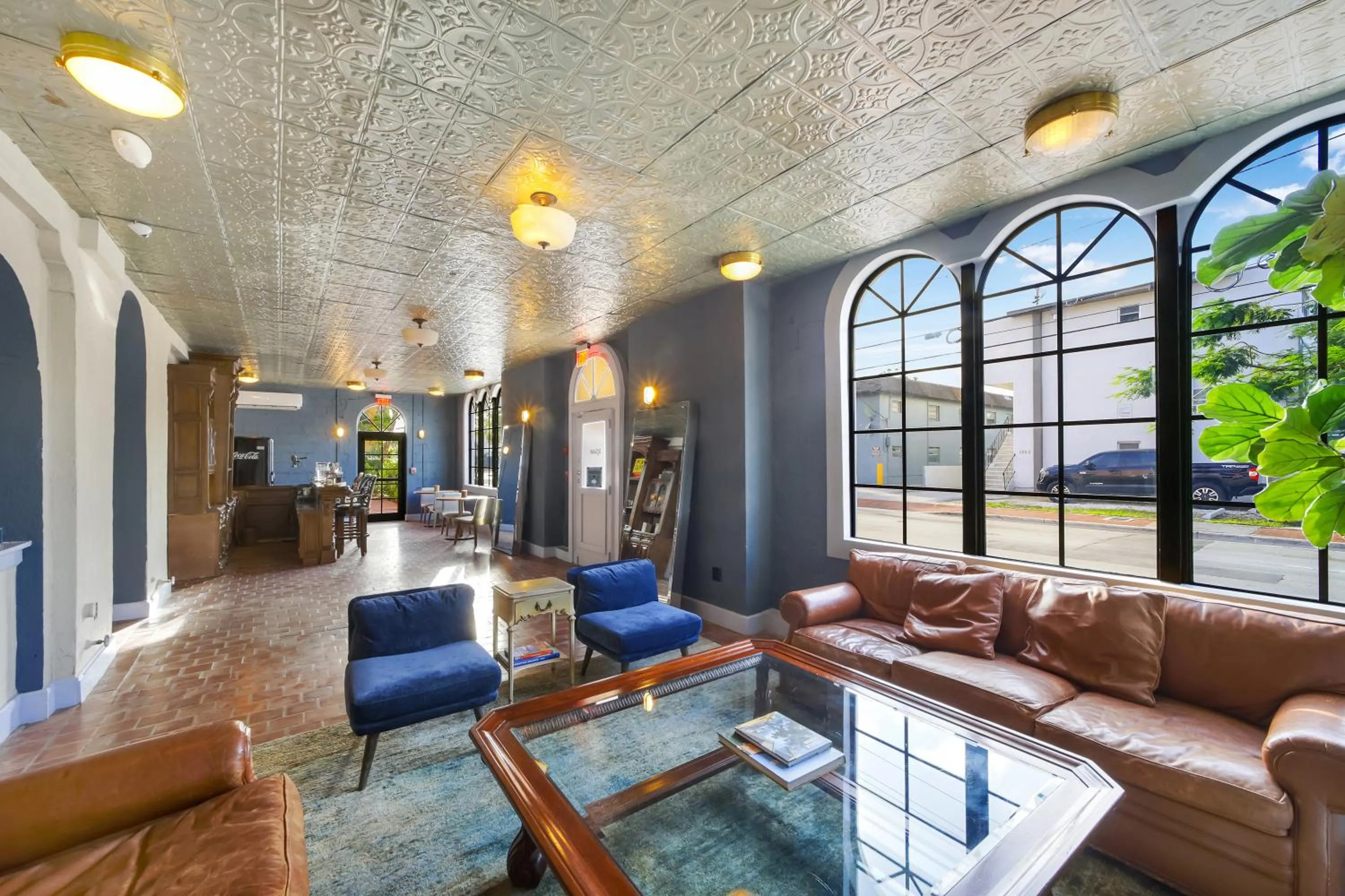 Lobby or reception in Tower Hotel Little Havana