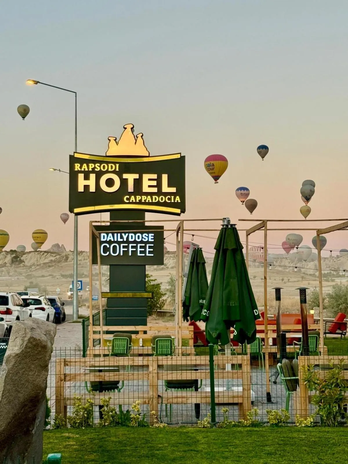 Natural landscape in Rapsodi Cappadocia