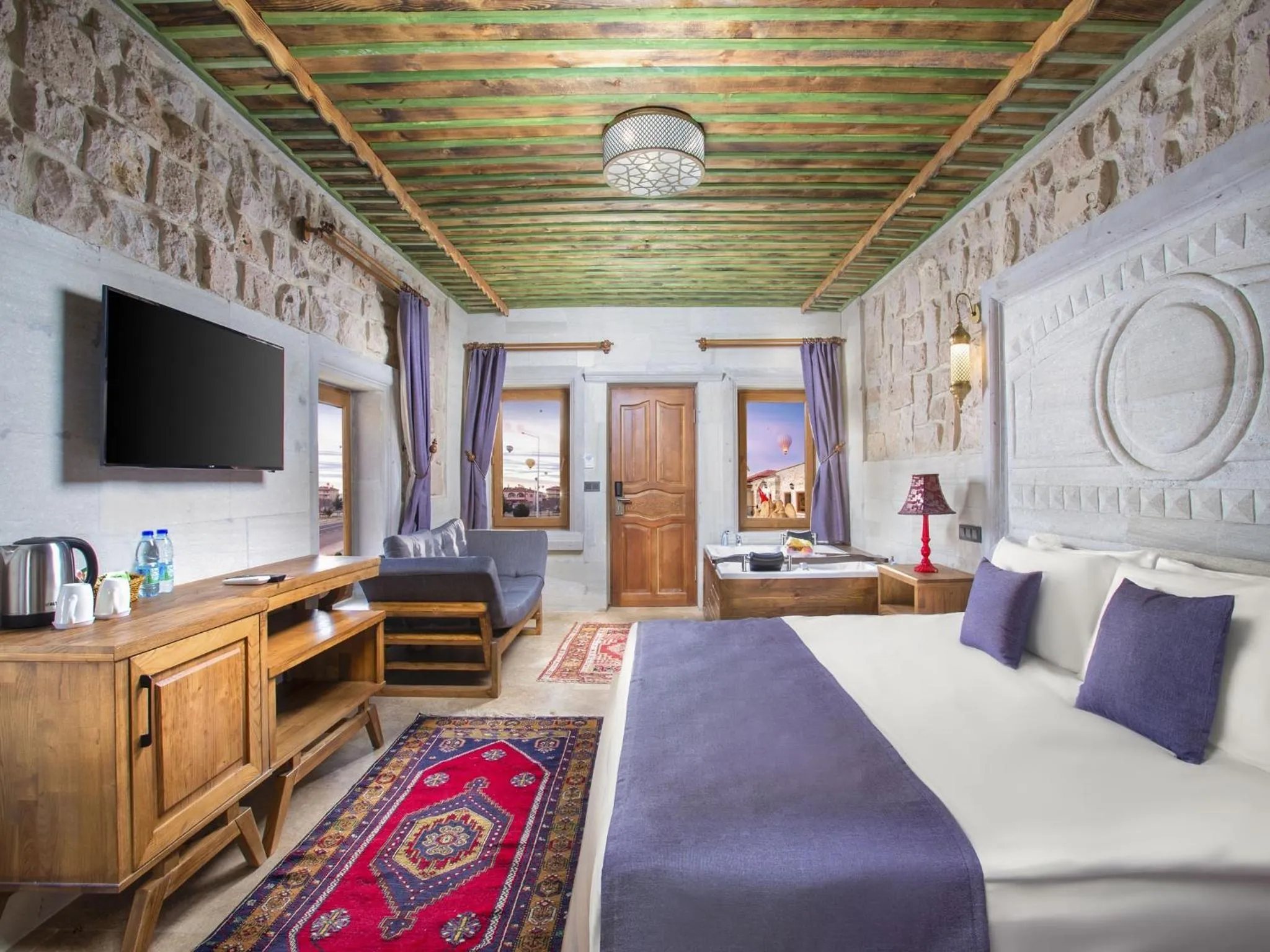 Photo of the whole room, Bed in Rapsodi Cappadocia
