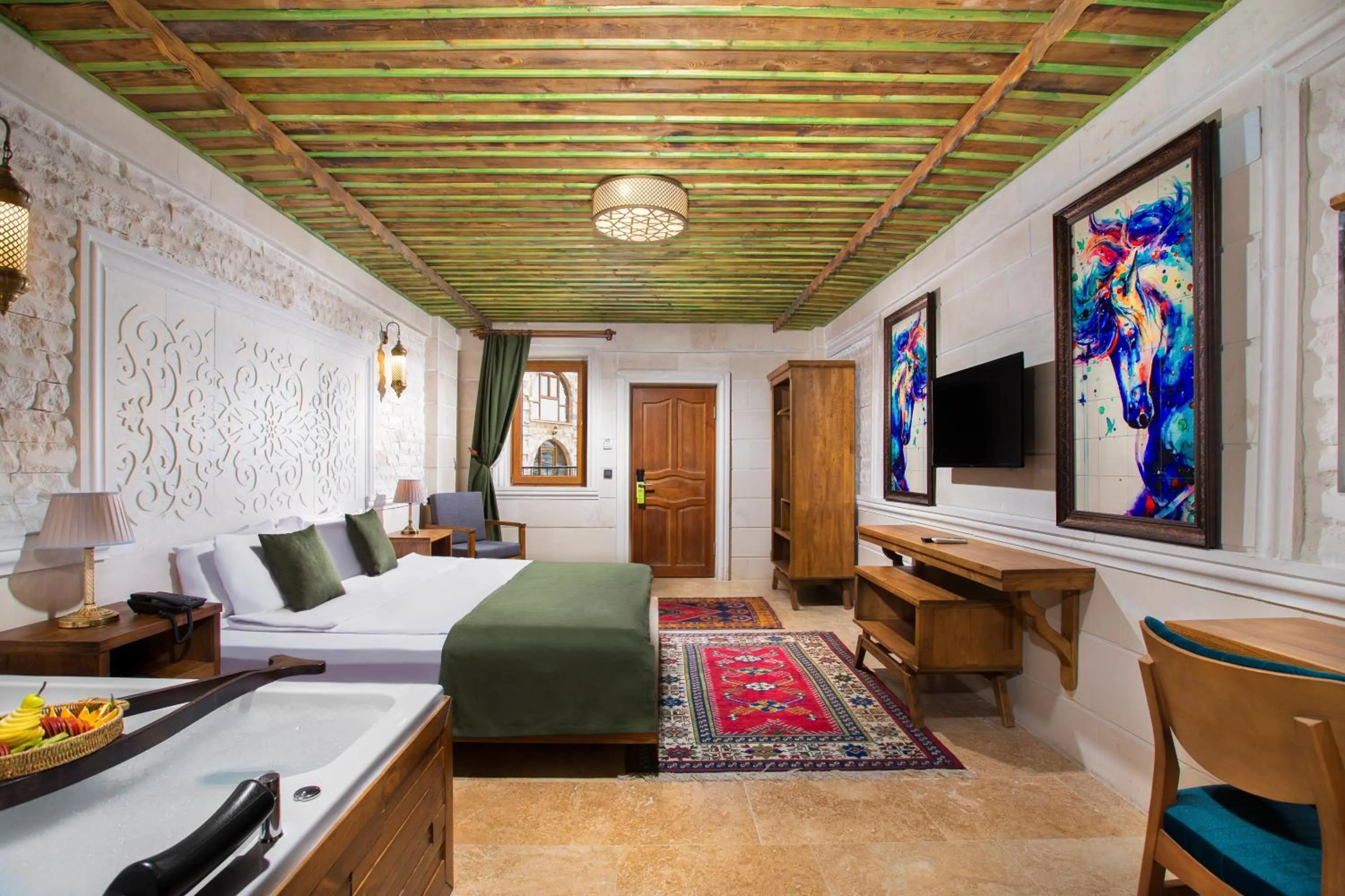 Bed in Rapsodi Cappadocia