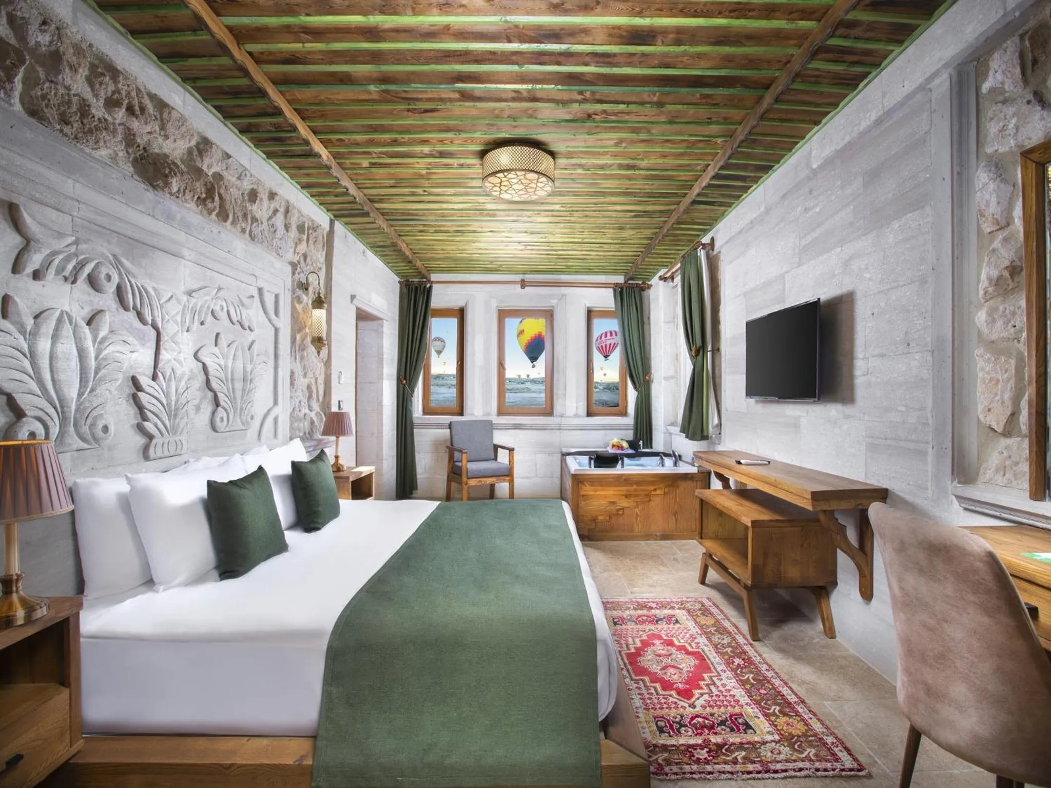 Photo of the whole room, Bed in Rapsodi Cappadocia