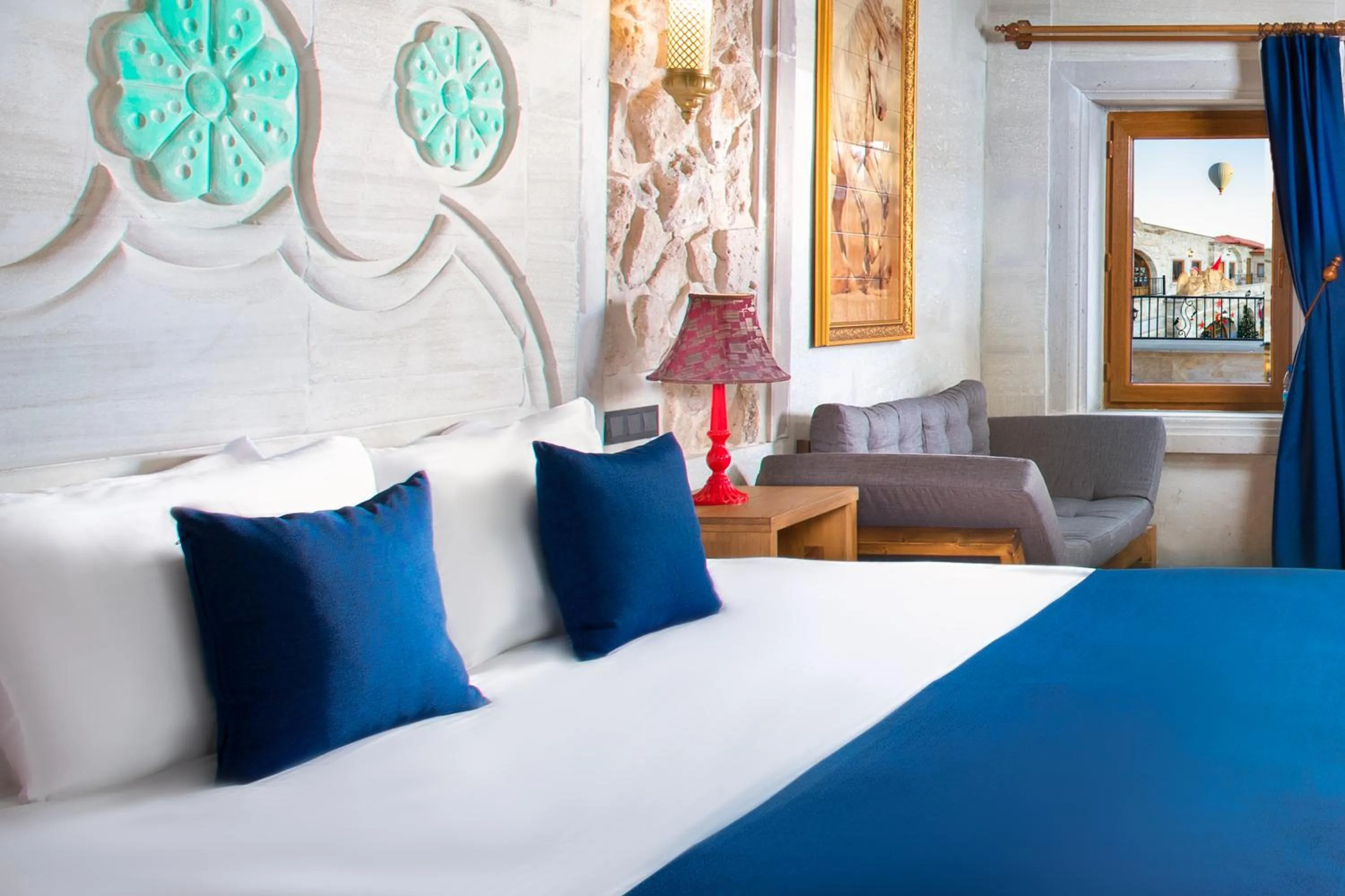 Bed in Rapsodi Cappadocia