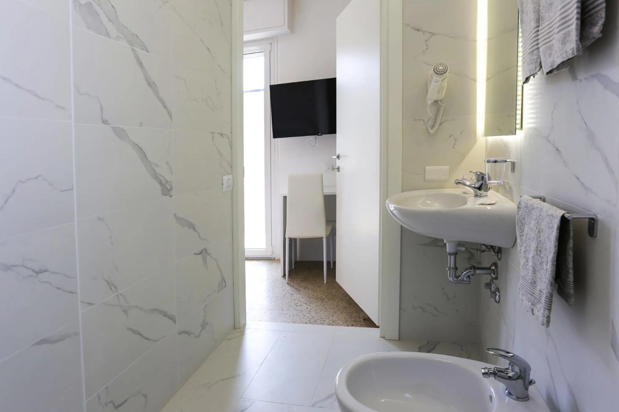 Bathroom in Hotel Ninfea Cattolica
