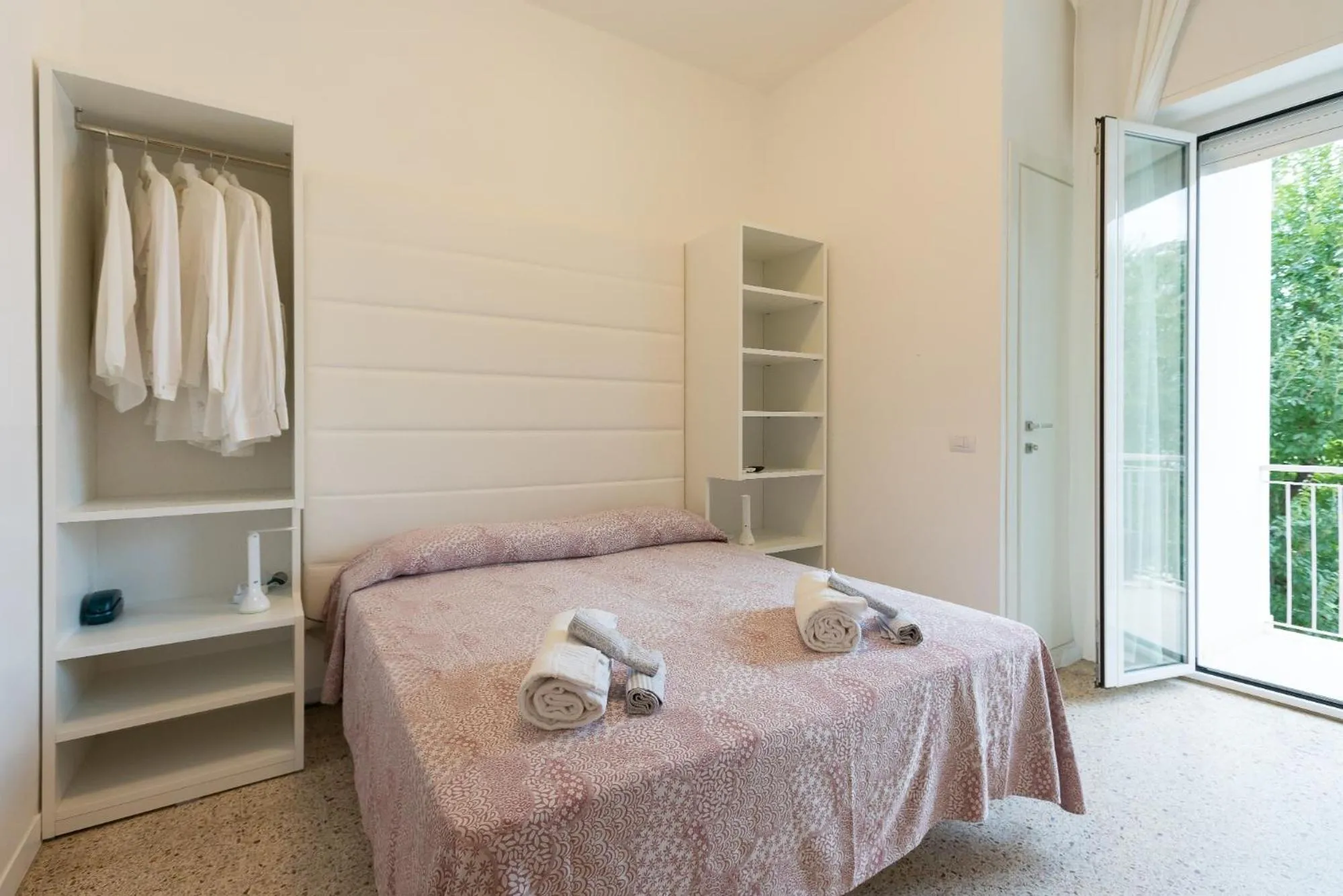 Bedroom, Bed in Hotel Ninfea Cattolica