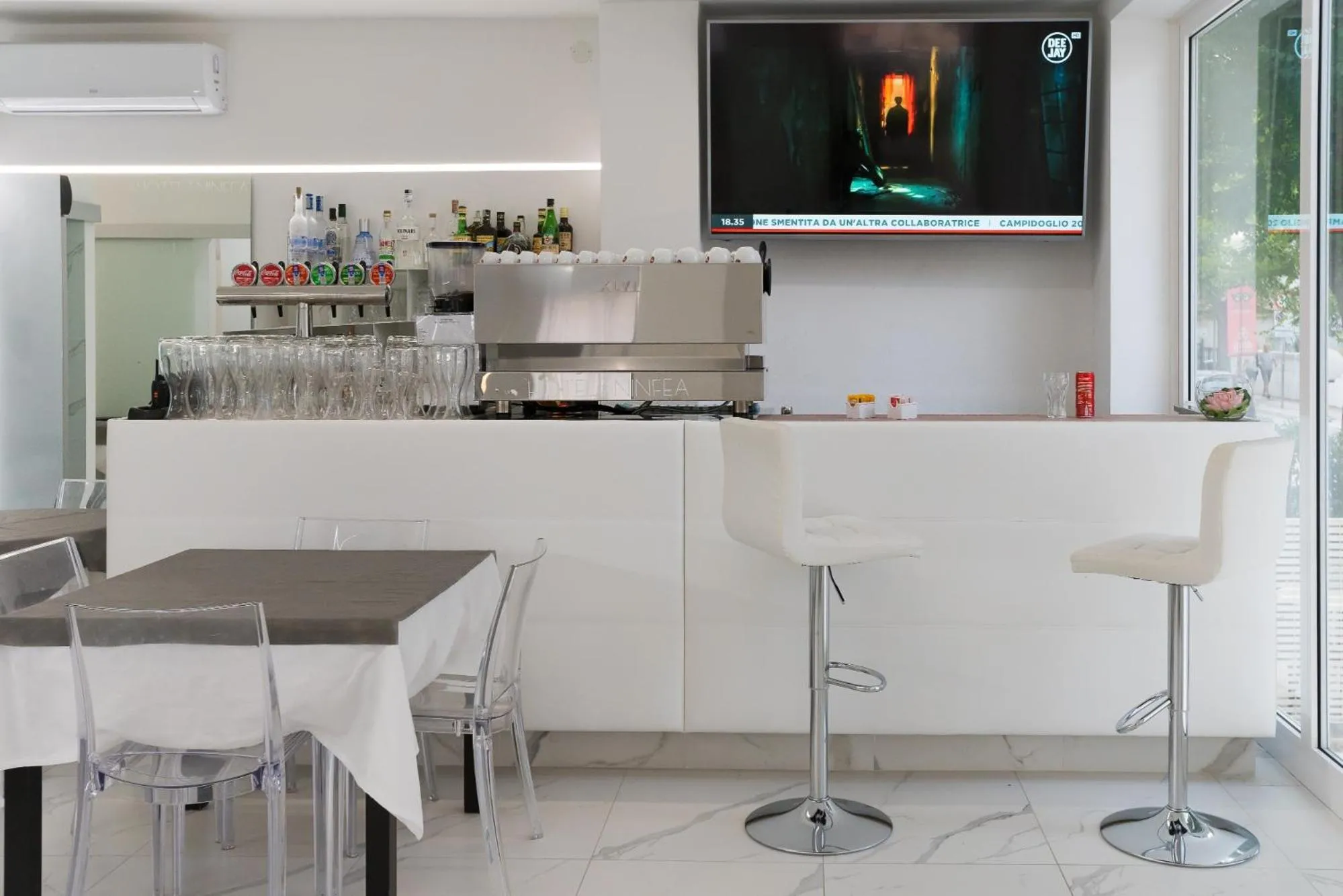 Lounge or bar in Hotel Ninfea Cattolica
