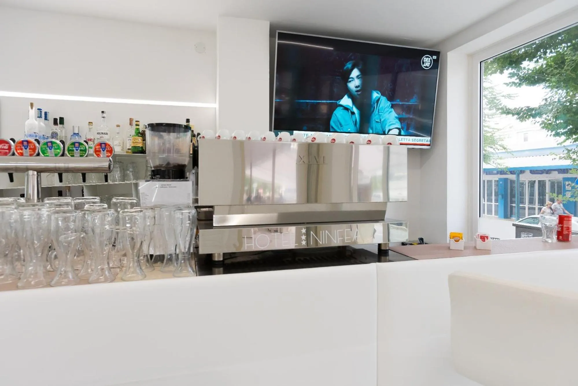 Lounge or bar in Hotel Ninfea Cattolica
