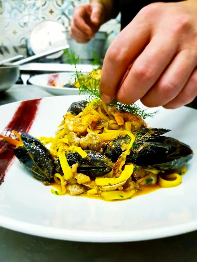 Food in Hotel Ninfea Cattolica