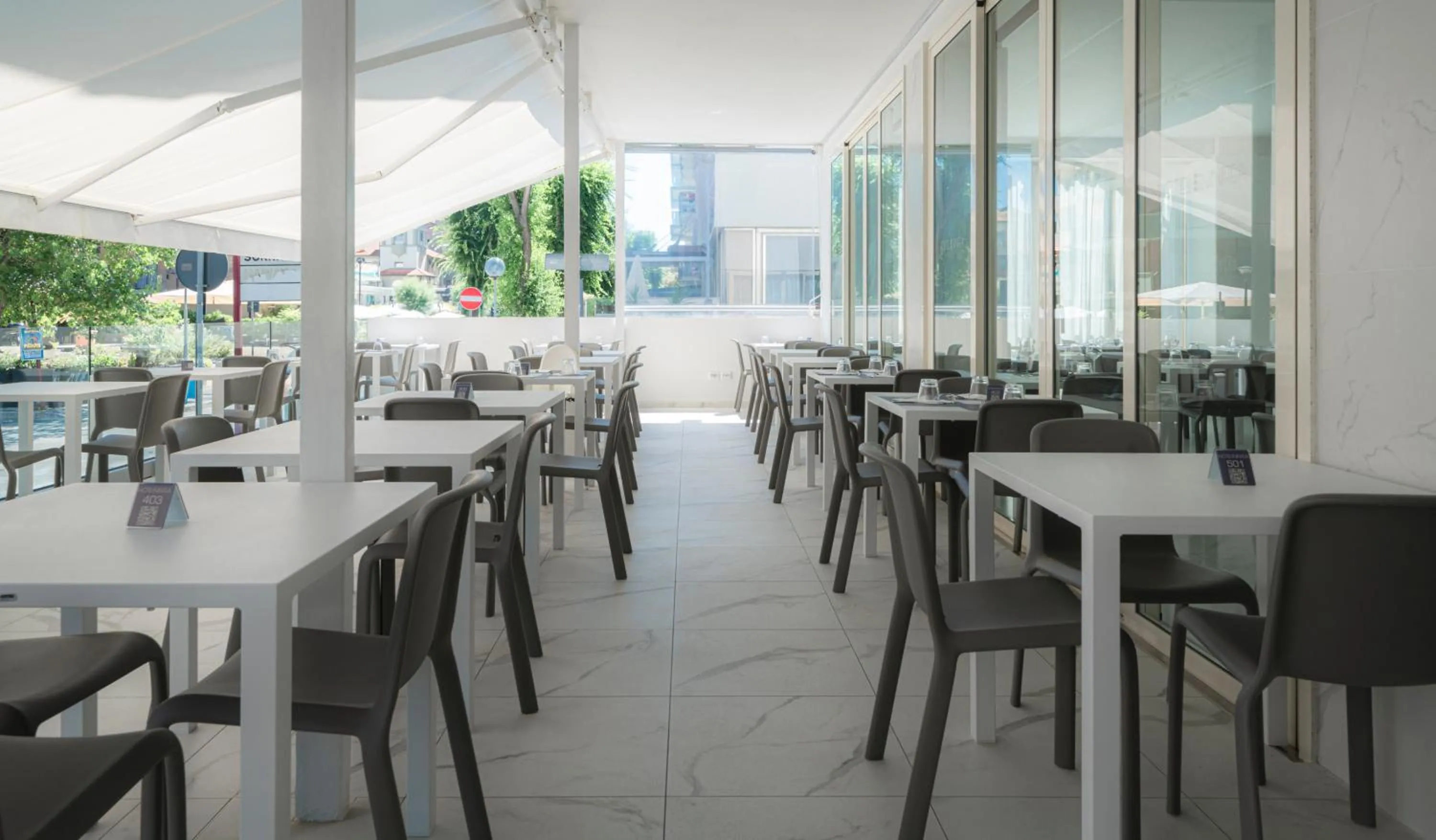 Restaurant/places to eat in Hotel Ninfea Cattolica