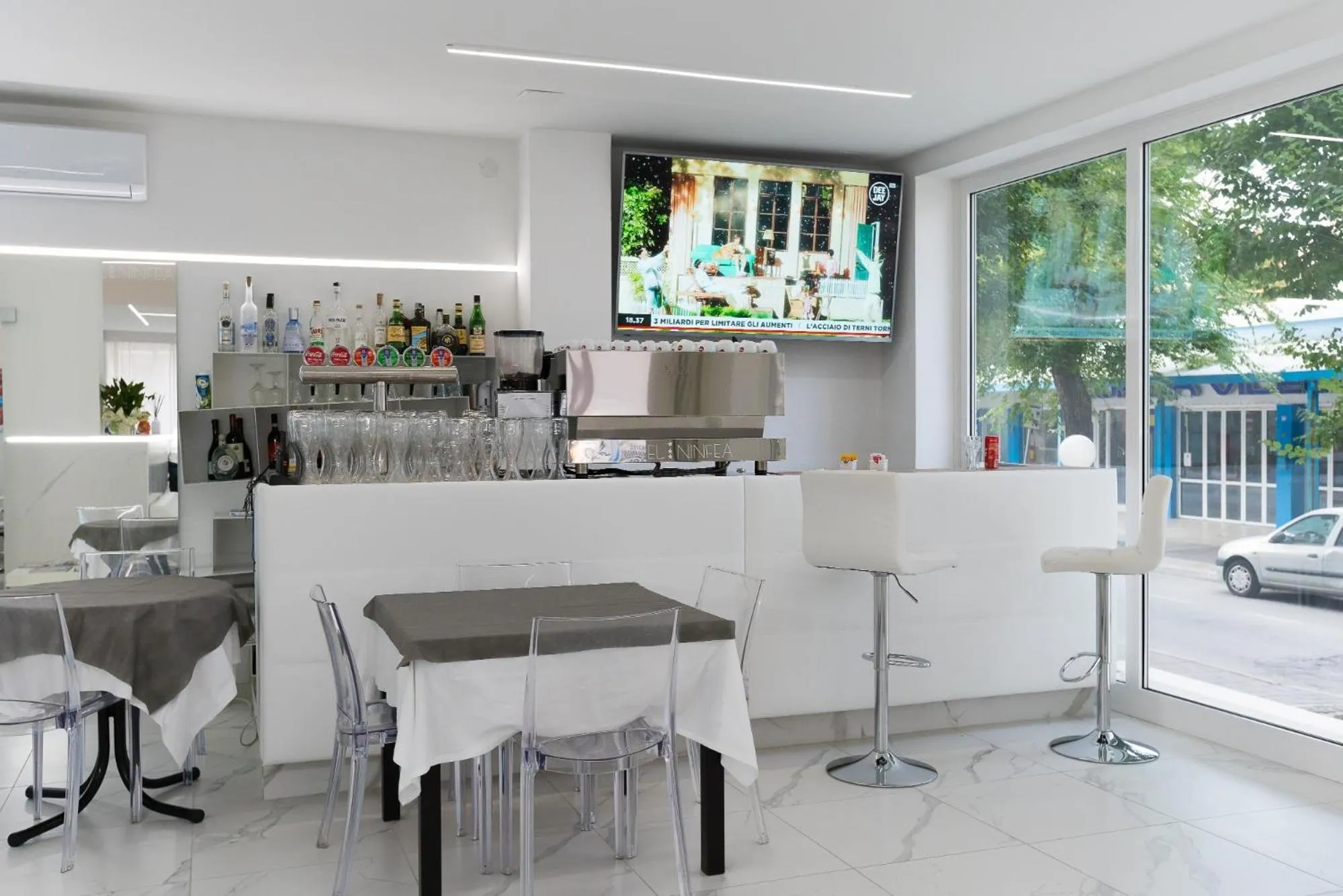 Lounge or bar in Hotel Ninfea Cattolica