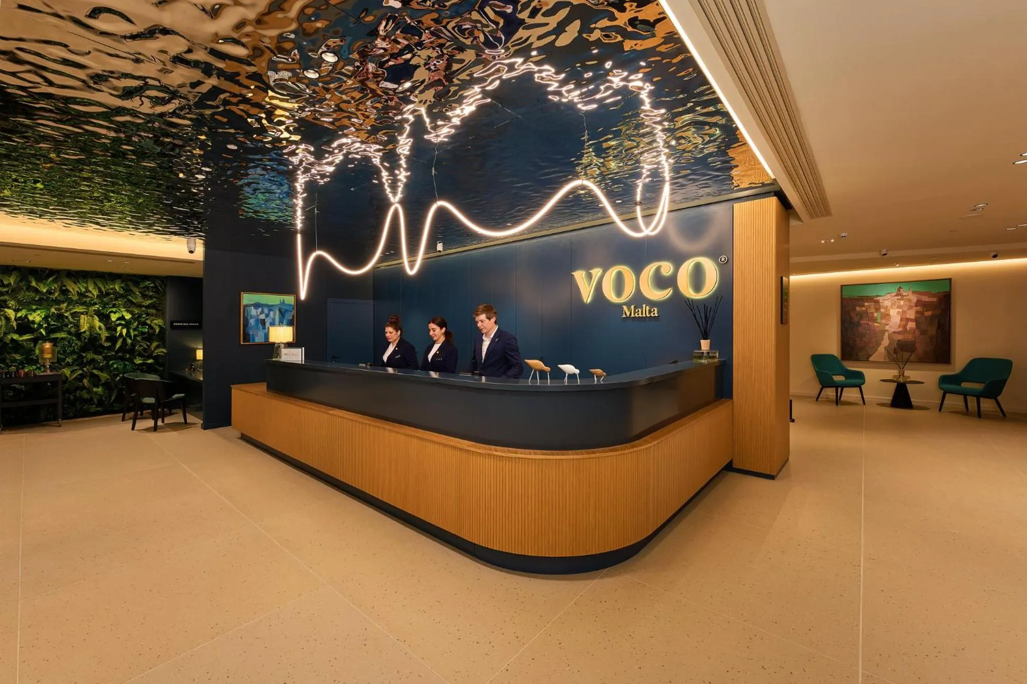 Property building in voco Malta by IHG