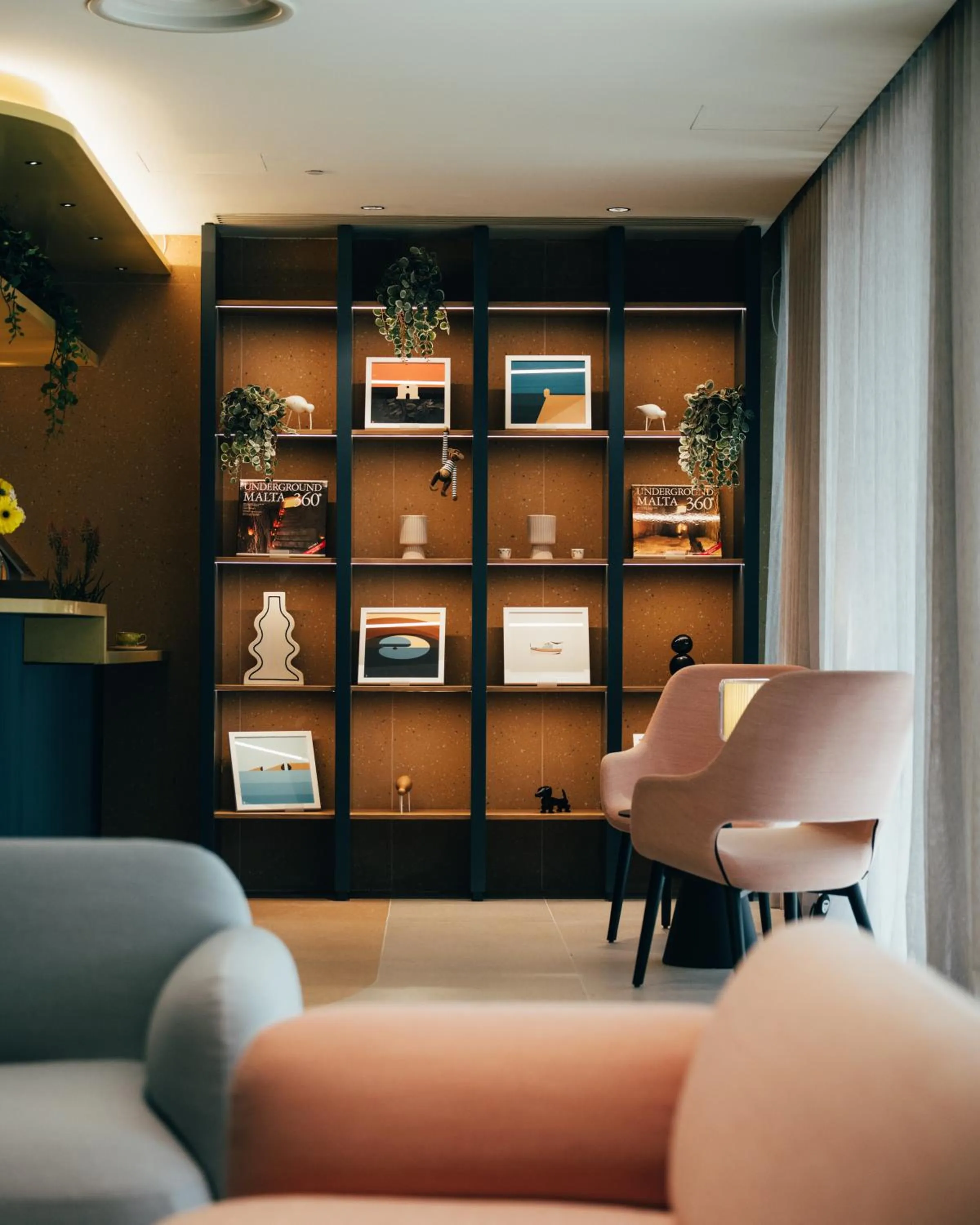 Lobby or reception in voco Malta by IHG