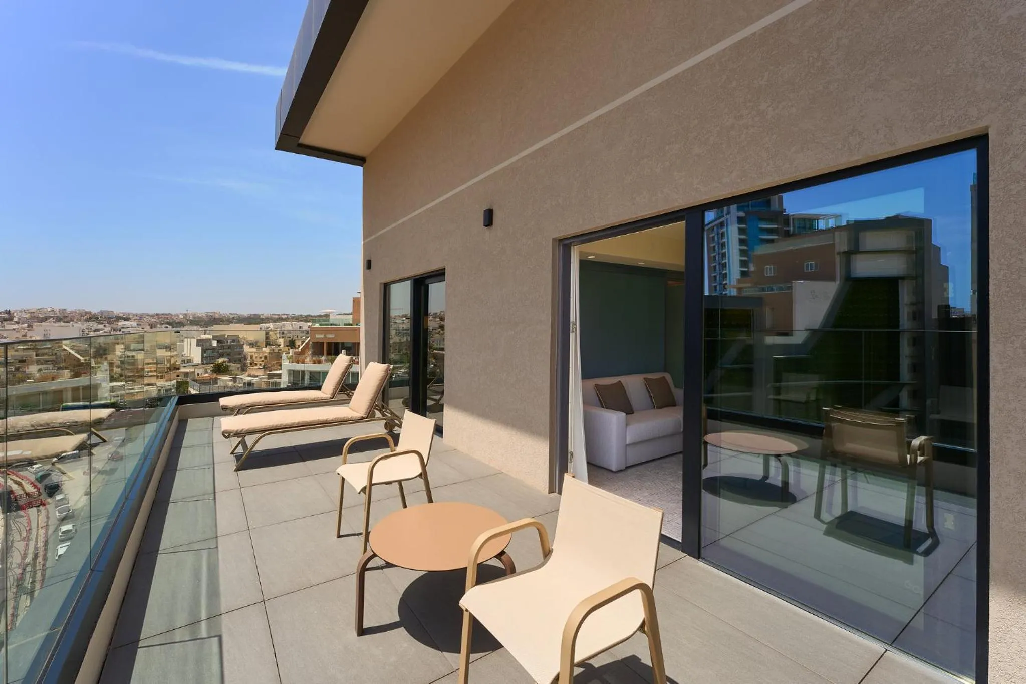 Balcony/Terrace in voco Malta by IHG