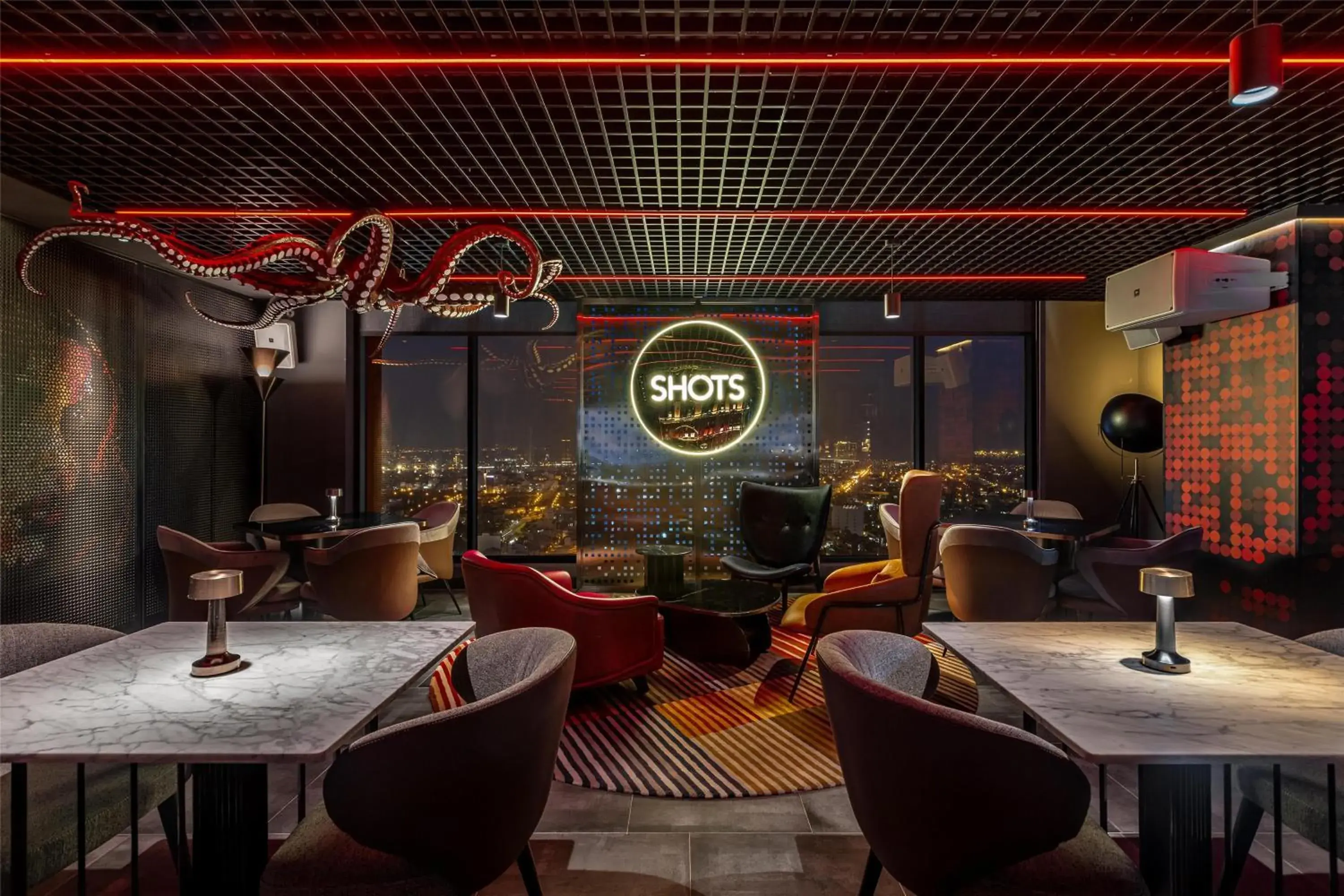 Lounge or bar in Radisson RED Danang Lounge or bar in Radisson RED Danang