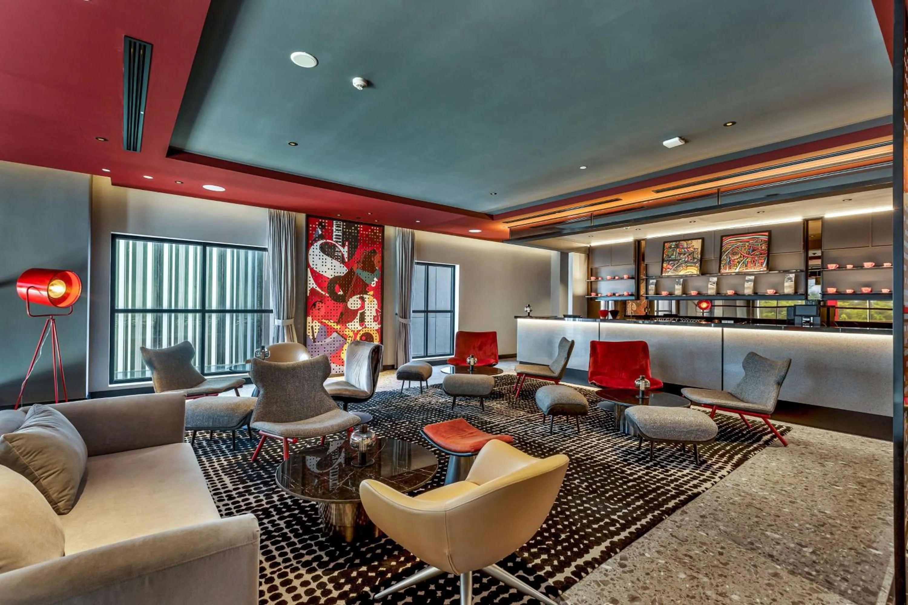 Lounge or bar in Radisson RED Danang