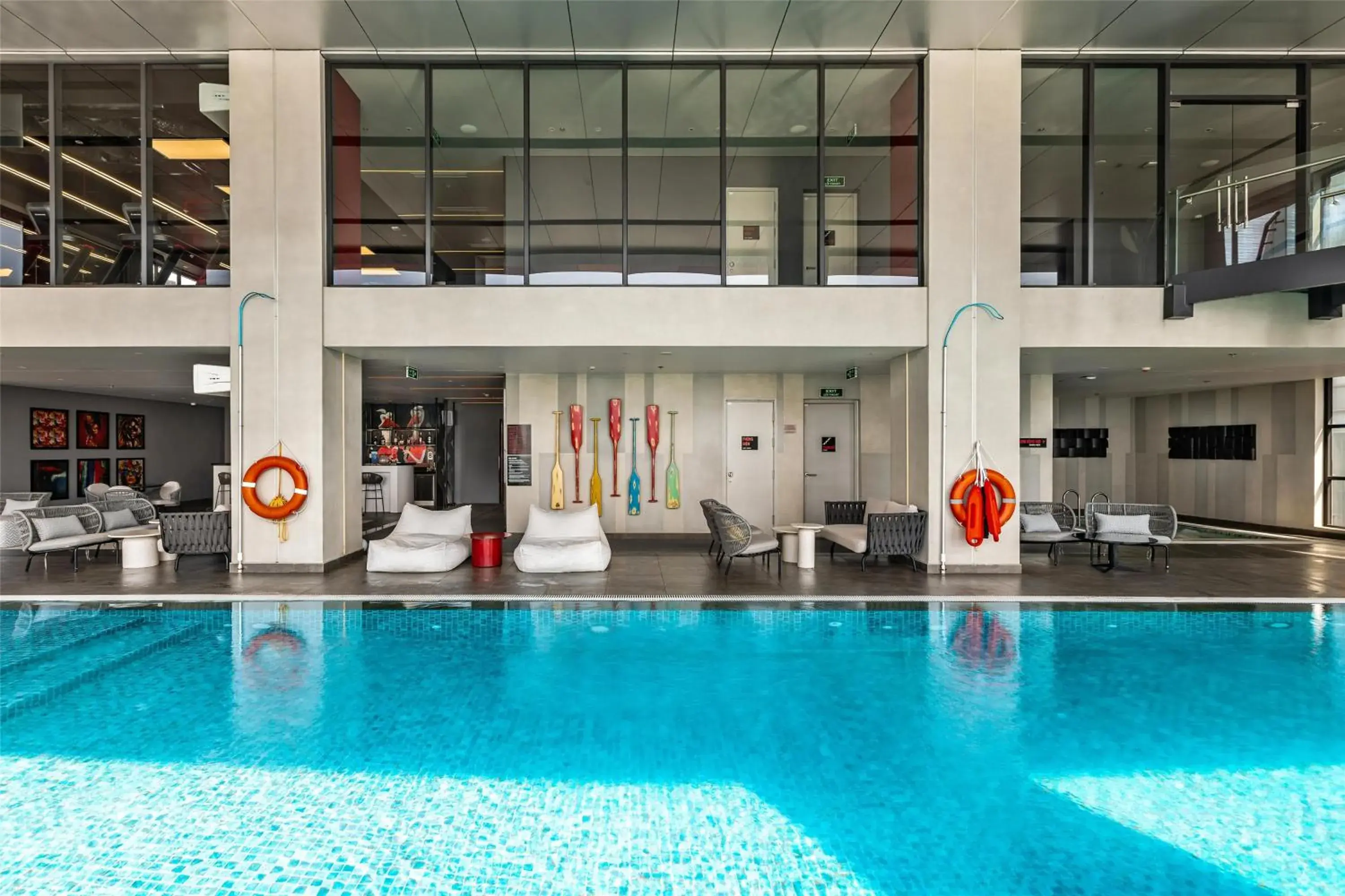 Pool view in Radisson RED Danang Pool view in Radisson RED Danang