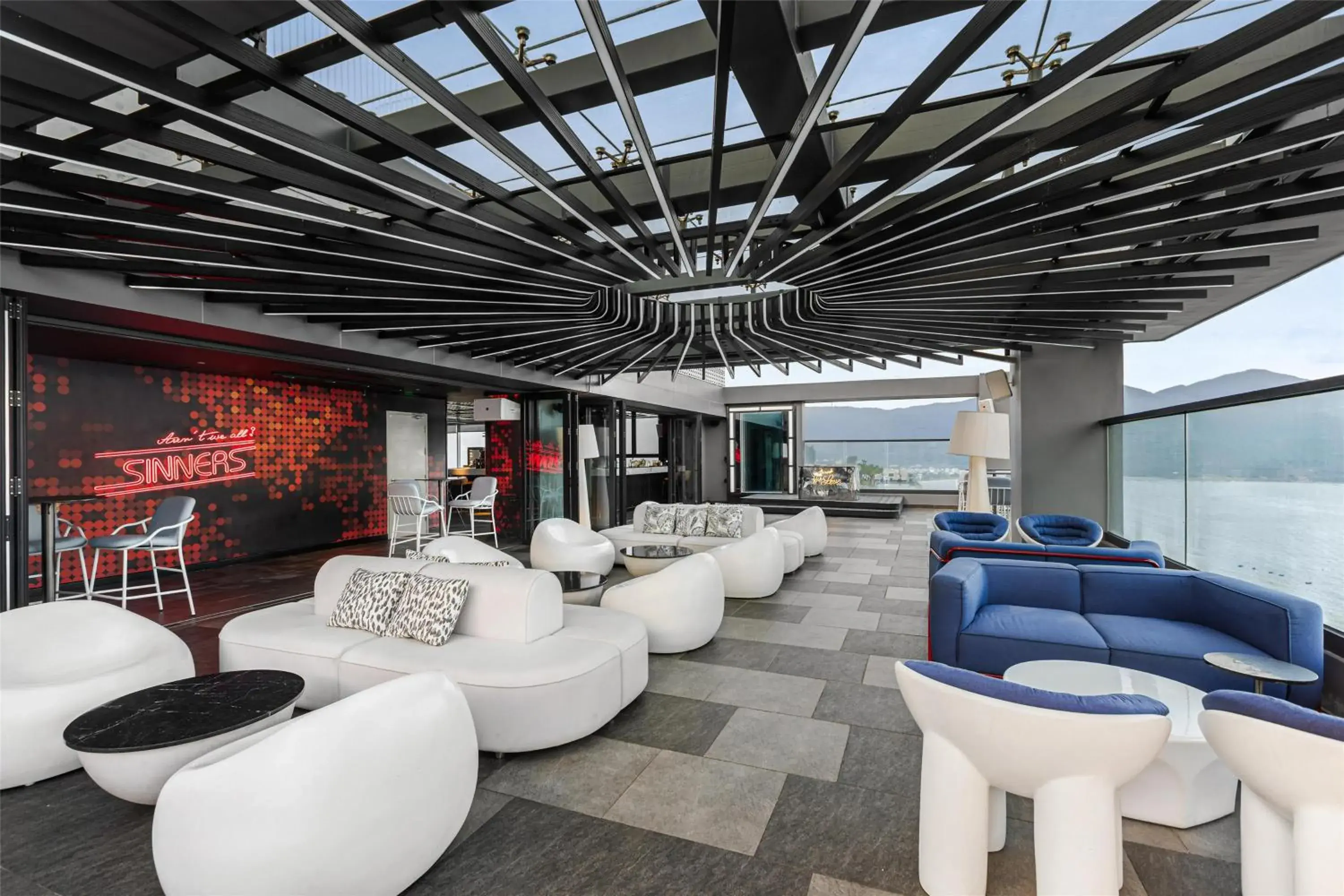 Lounge or bar in Radisson RED Danang Lounge or bar in Radisson RED Danang