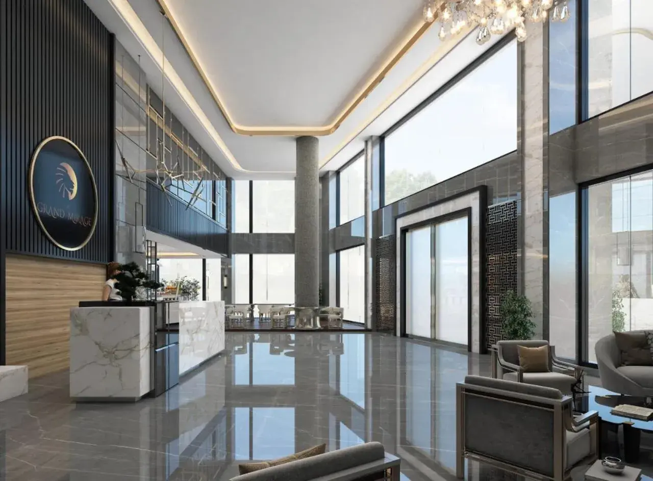Lobby or reception in Grand Mirage Dhanbad, a member of Radisson Individuals Lobby or reception in Grand Mirage Dhanbad, a member of Radisson Individuals