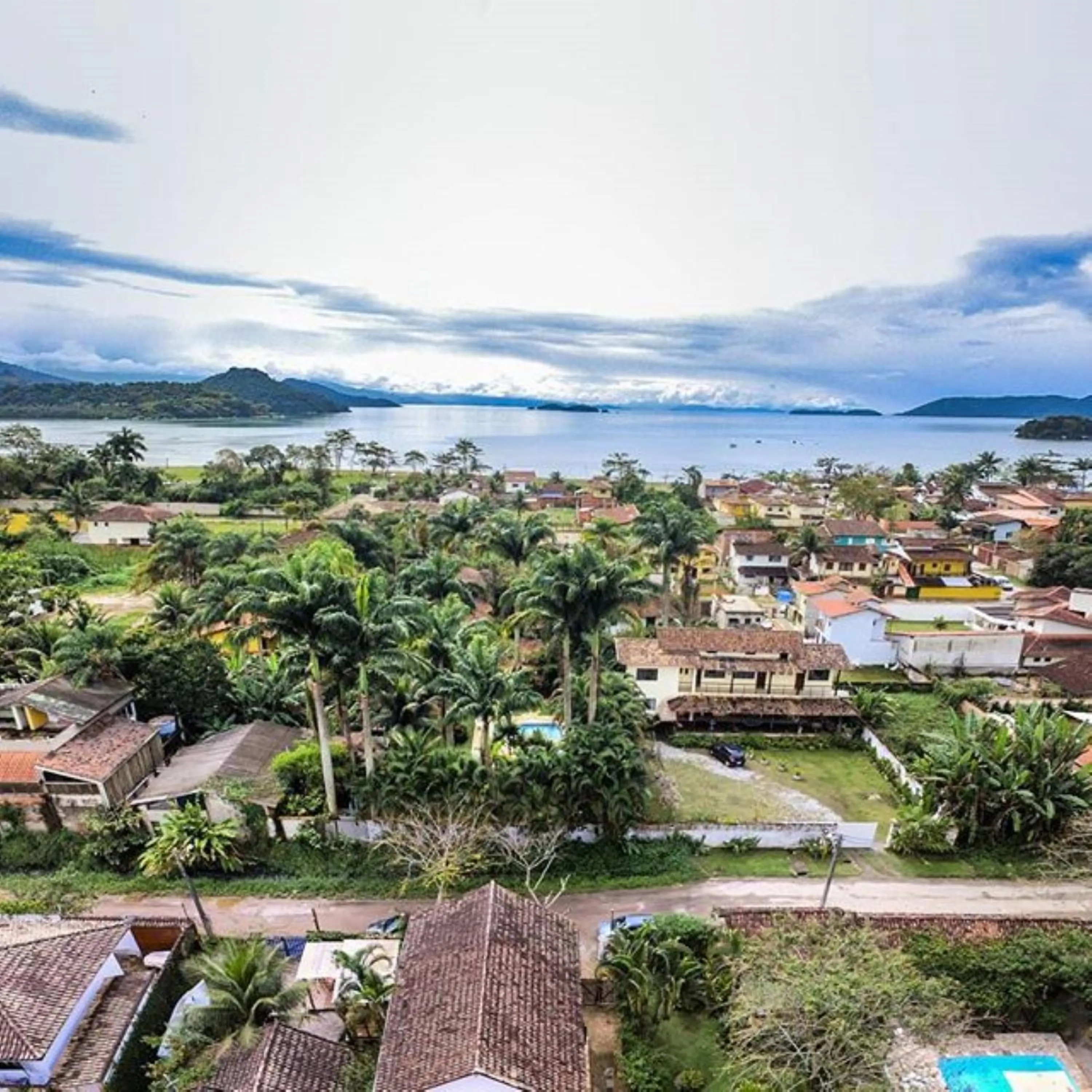 Bird's eye view in Planeta Banana Paraty