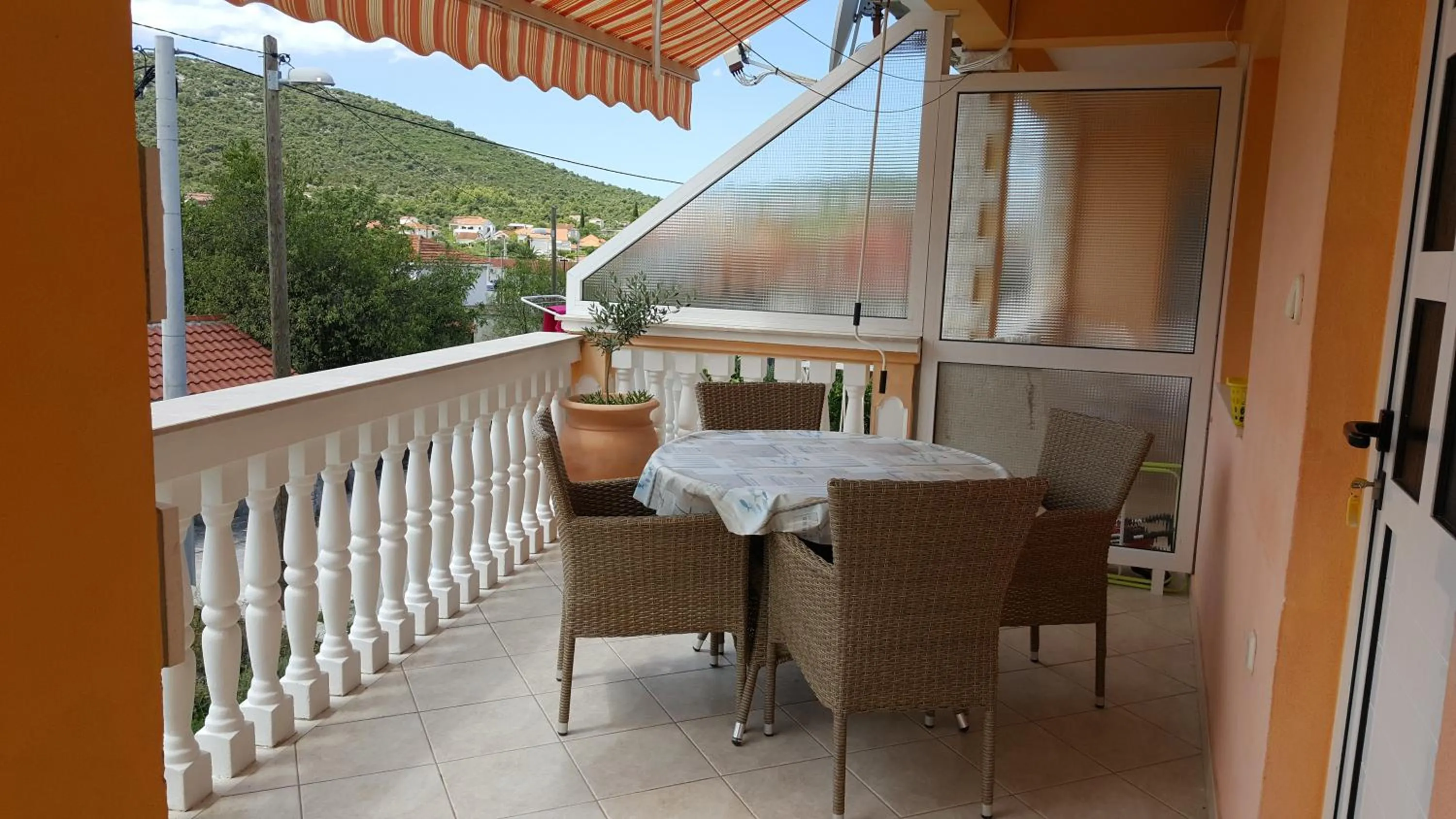 Balcony/Terrace in Apartments Anka