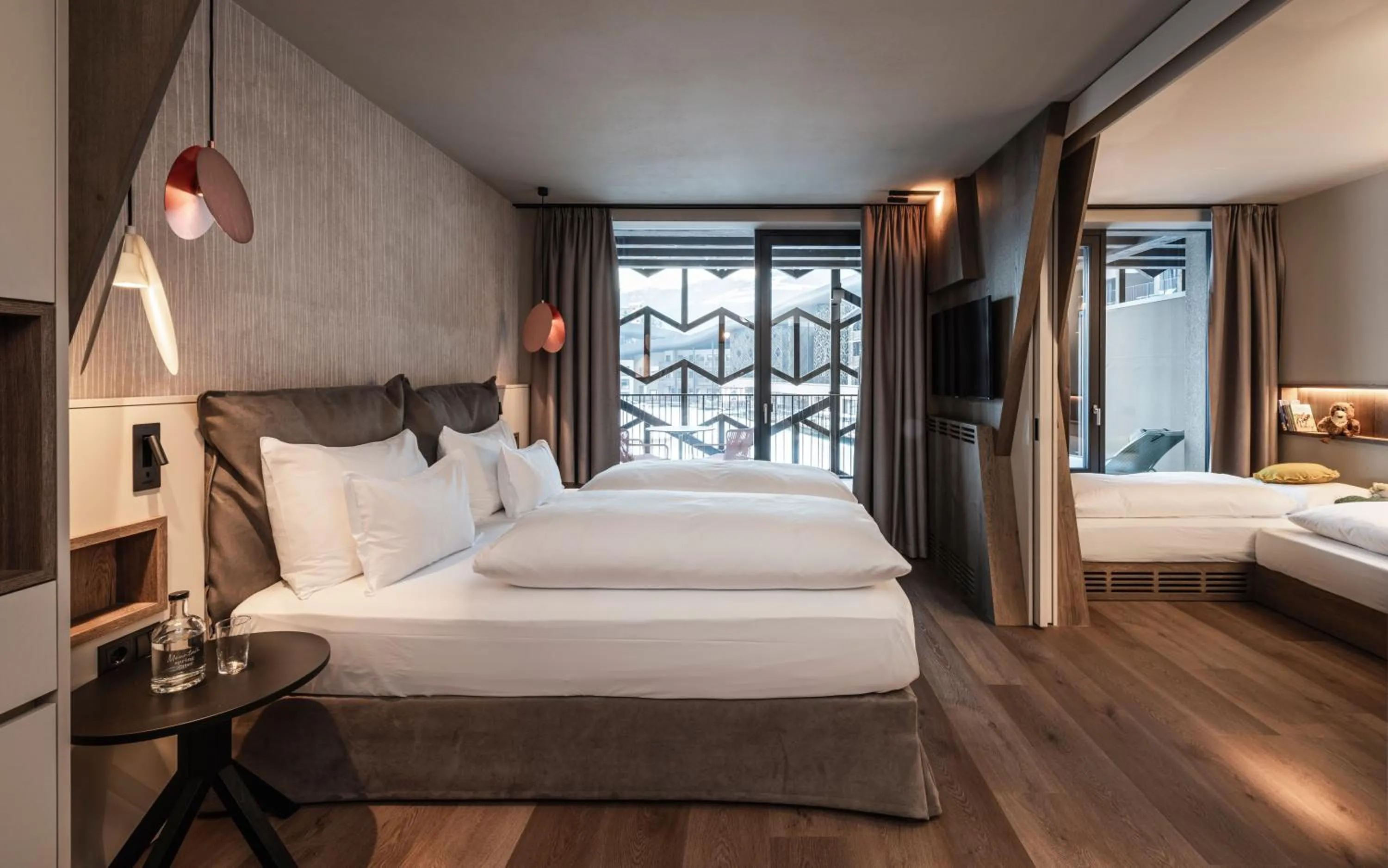 View (from property/room), Bed in Falkensteiner Family Resort Lido l 4 Star Superior