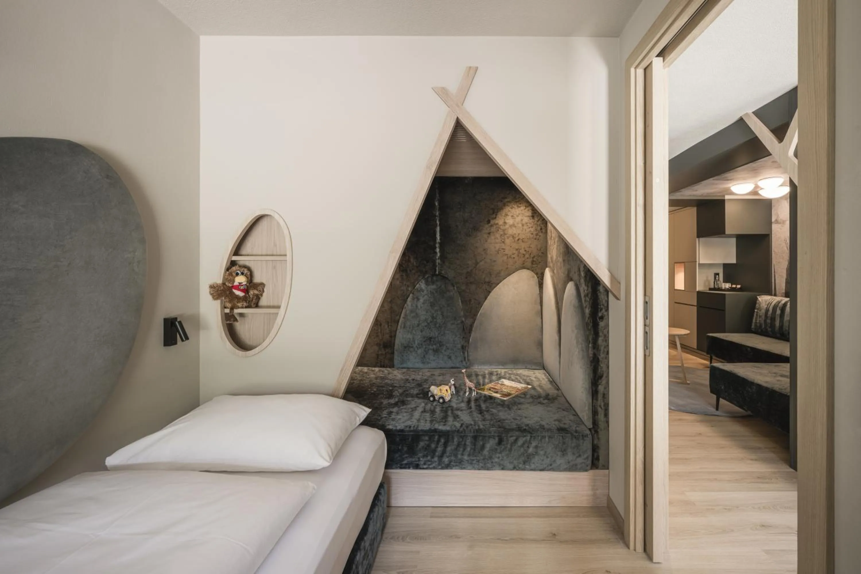 Bed in Falkensteiner Family Resort Lido l 4 Star Superior