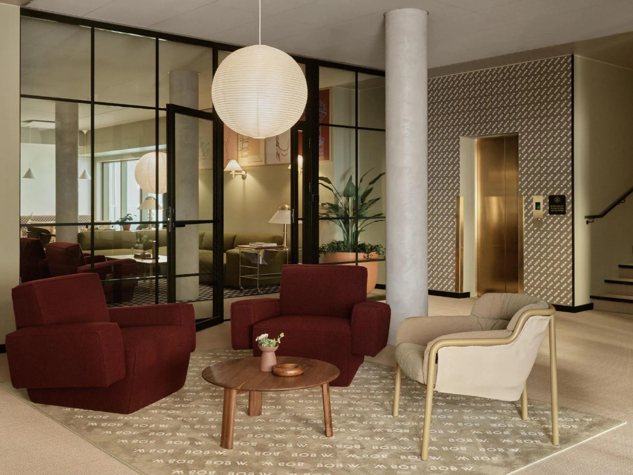 Communal lounge/ TV room in Bob W Helsinki Kaarti