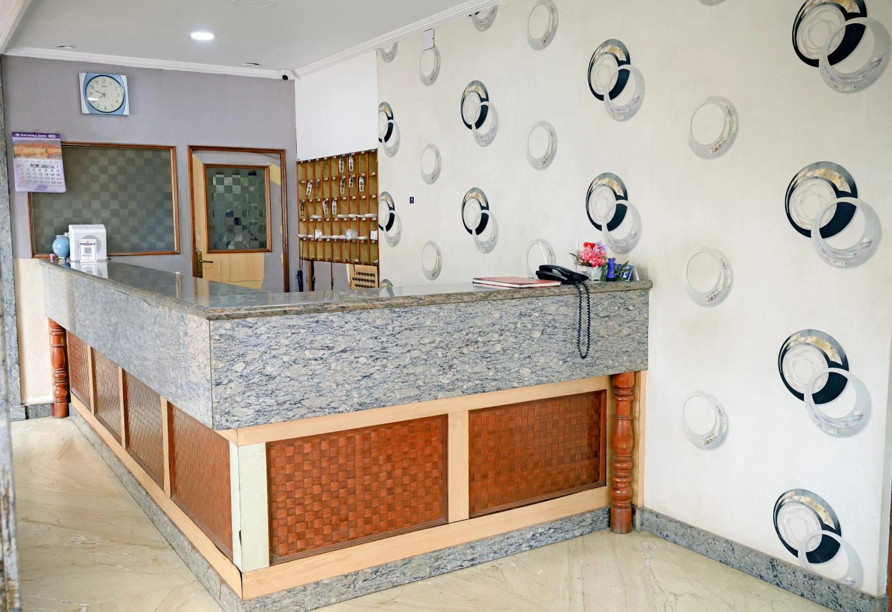 Lobby or reception in Hotel Durga International