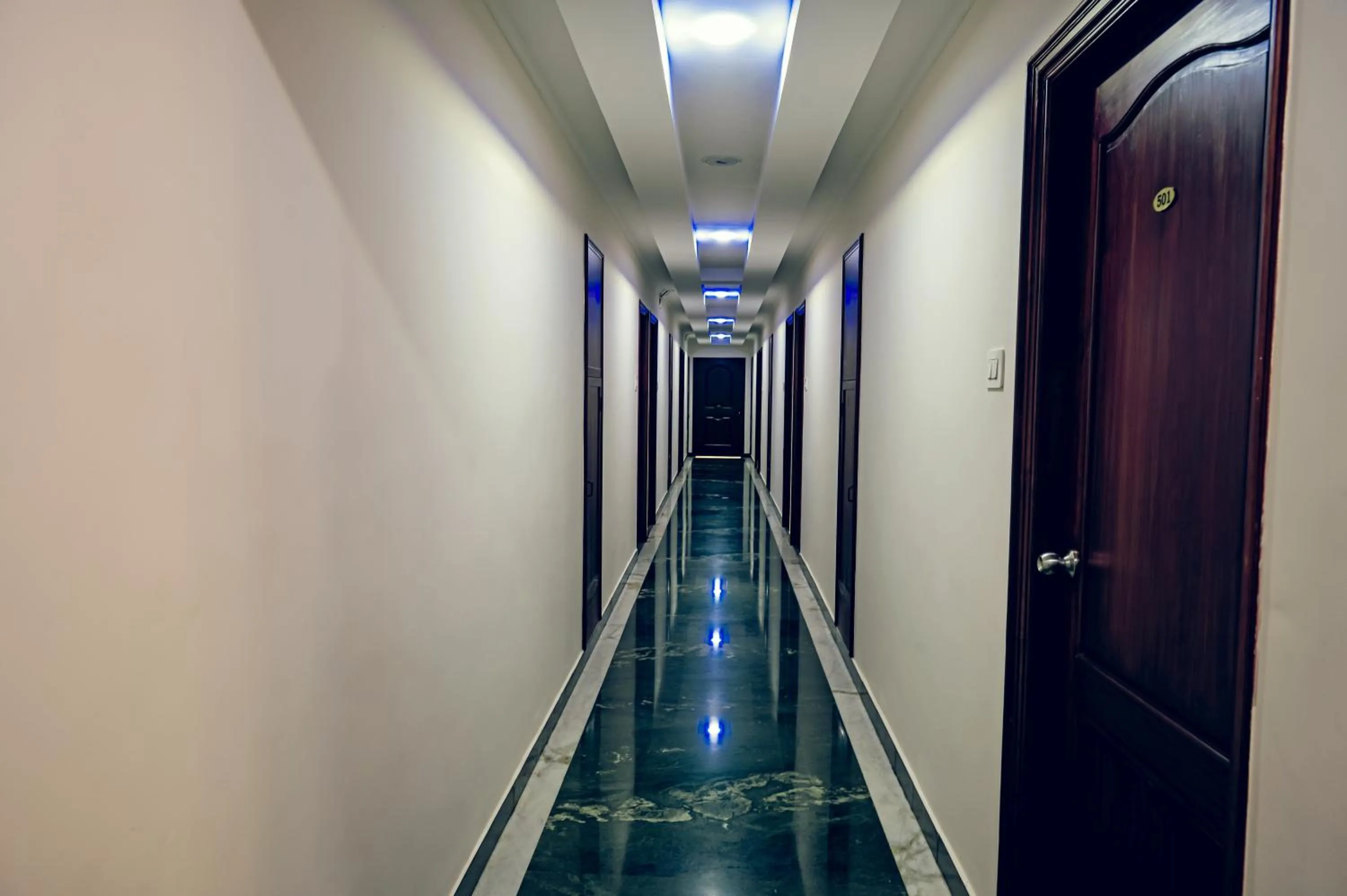 Lobby or reception in Hotel Durga International