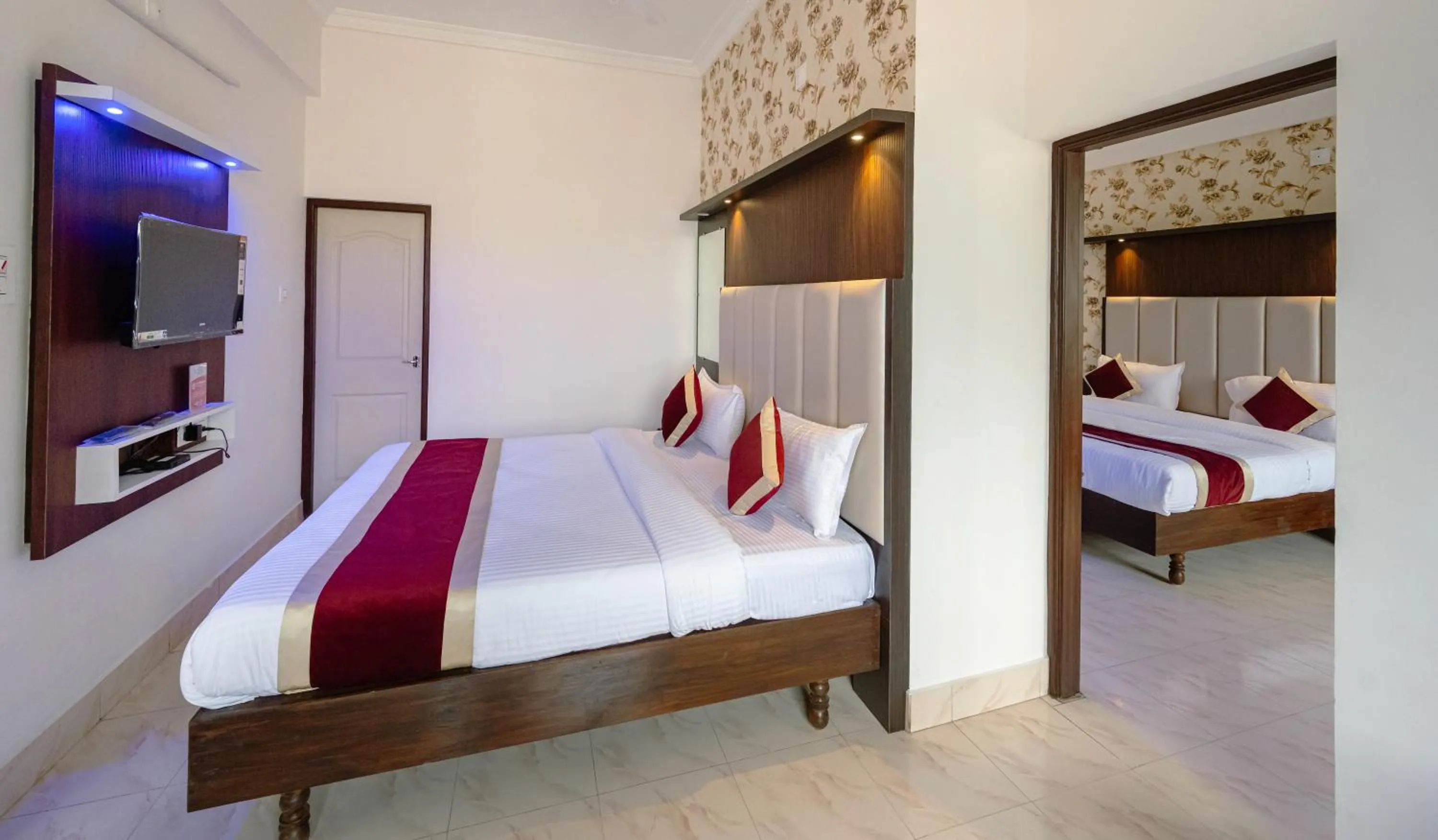 Bedroom in Hotel Durga International