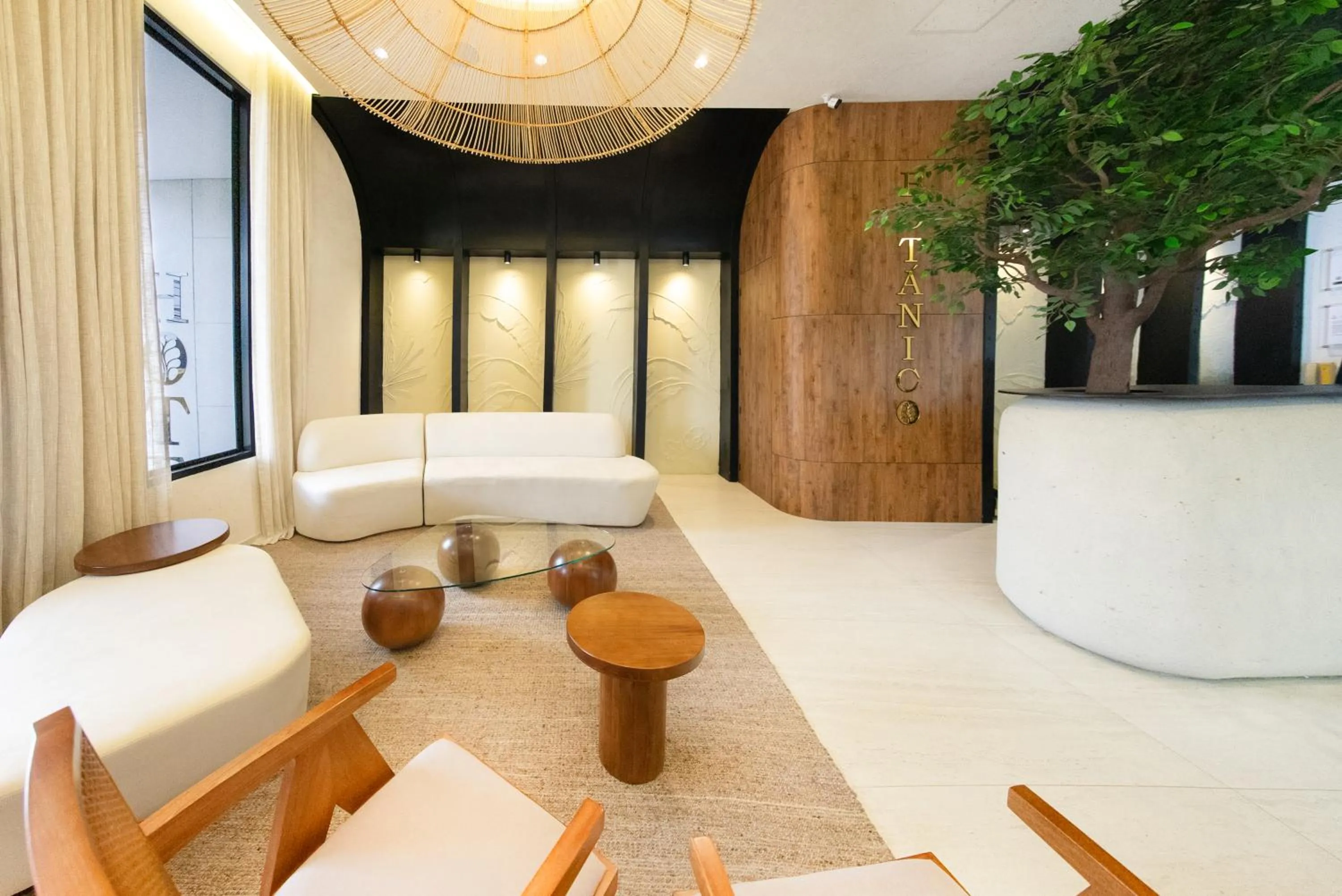 Lobby or reception, Bed in Botanico Hotel y Spa