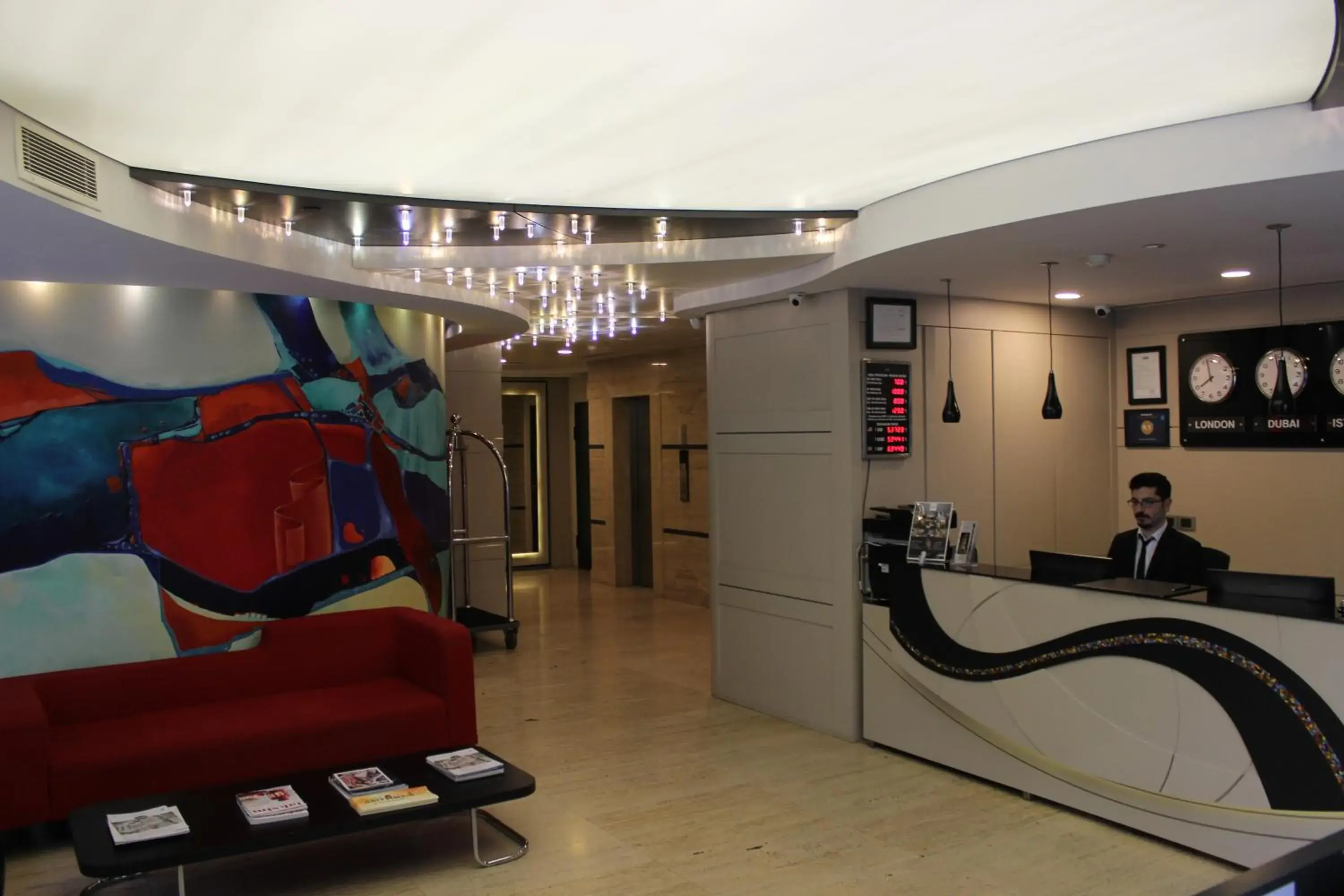 Lobby or reception in The Leos Residence Lobby or reception in The Leos Residence